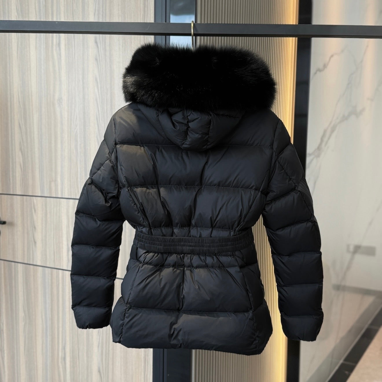 (PRE ORDER) MNCLR PUFFER COAT - BLACK