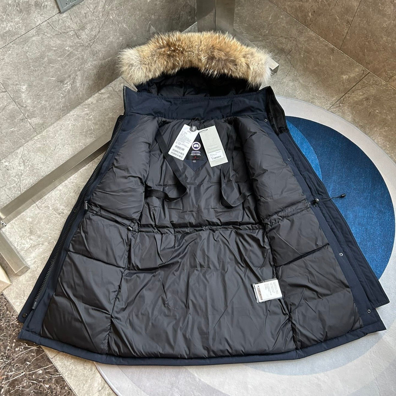 (PRE ORDER) CG TRILLIUM PARKER COAT - NAVY