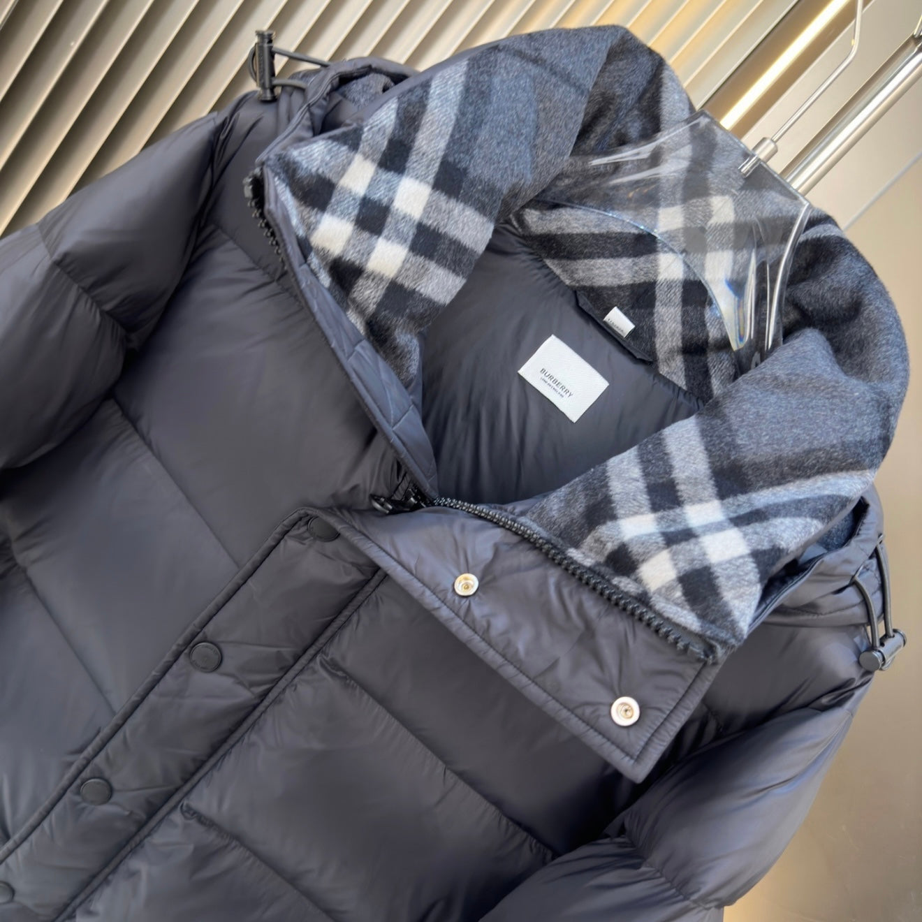 (PRE ORDER) BBR PUFFER COAT - BLACK