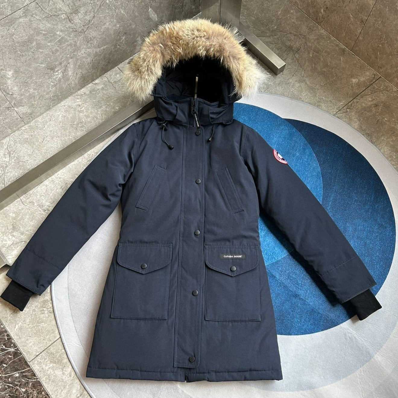 (PRE ORDER) CG TRILLIUM PARKER COAT - NAVY