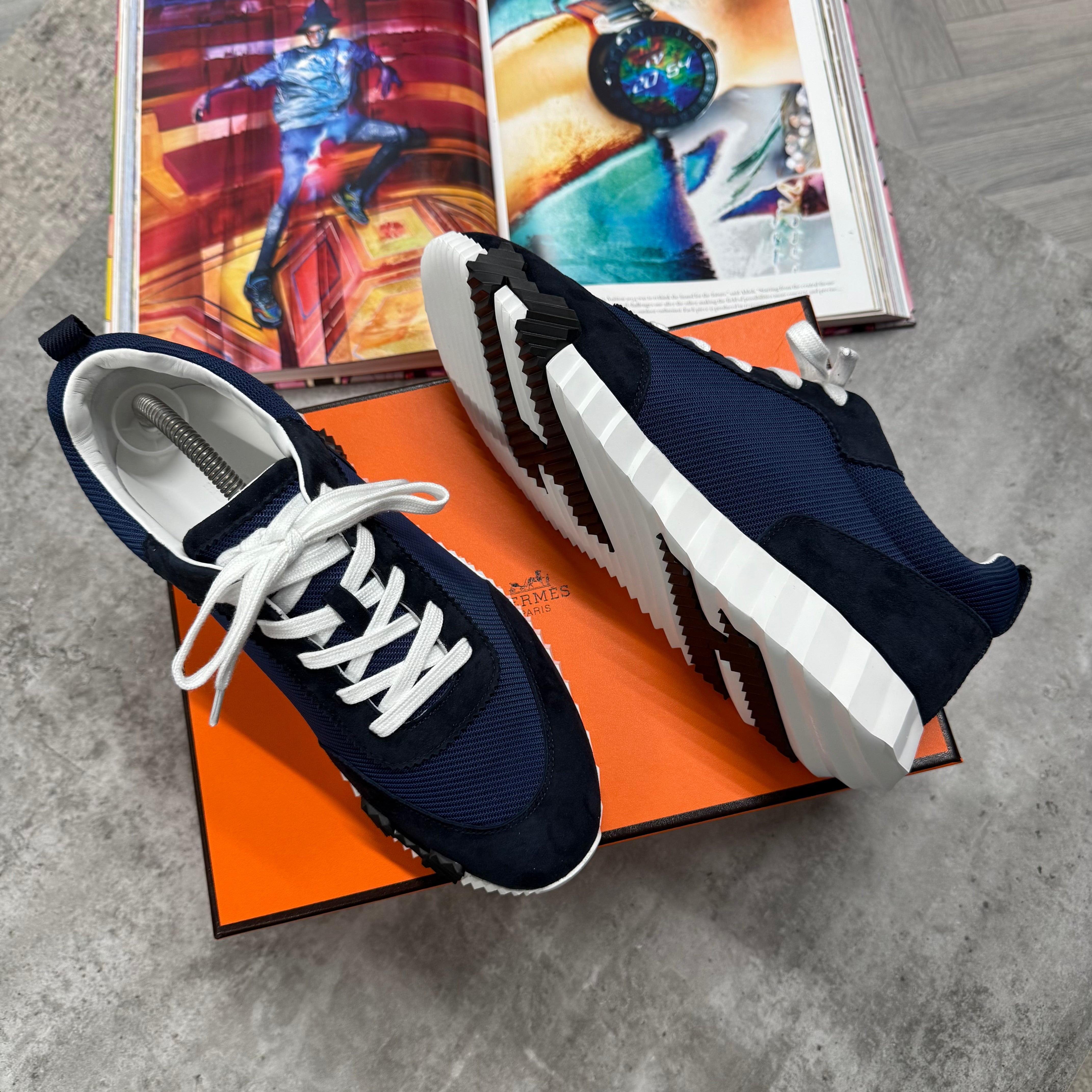 H TRAINER - NAVY / BLUE