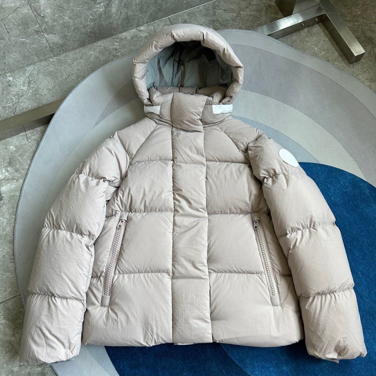 (PRE ORDER) CG JUNCTION PARKA - GREY, WHITE, SAND & BEIGE TAUPE