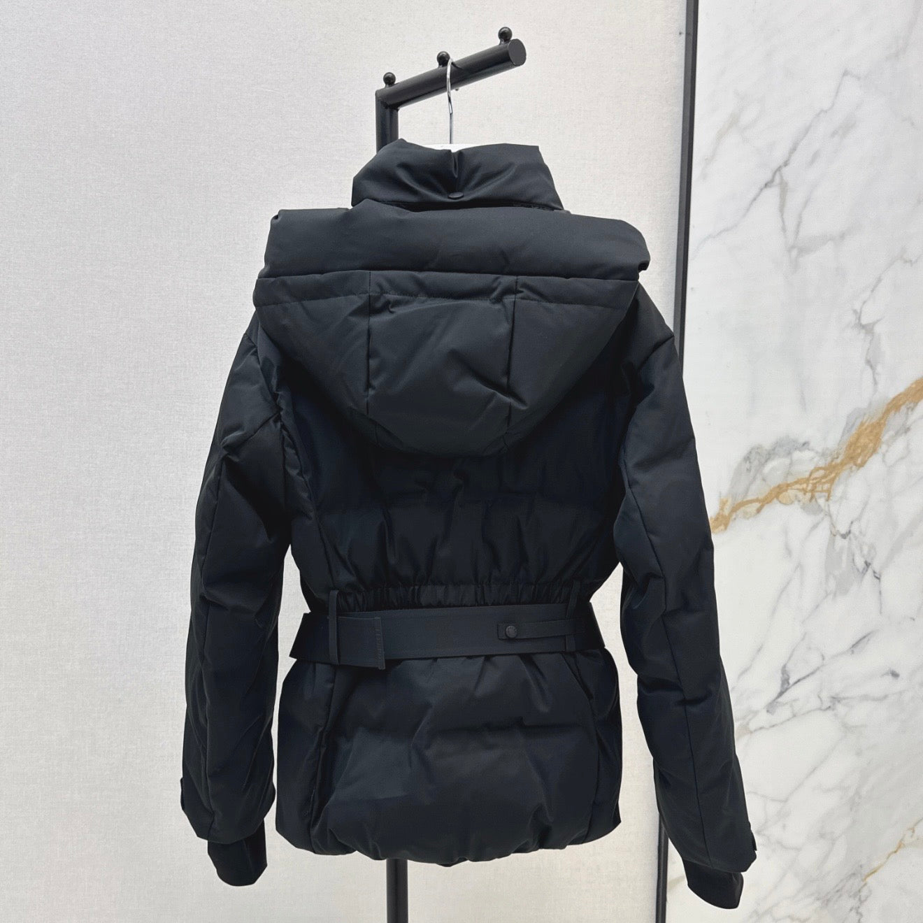 (PRE ORDER) MNCLR GRENOBLE COAT - BLACK