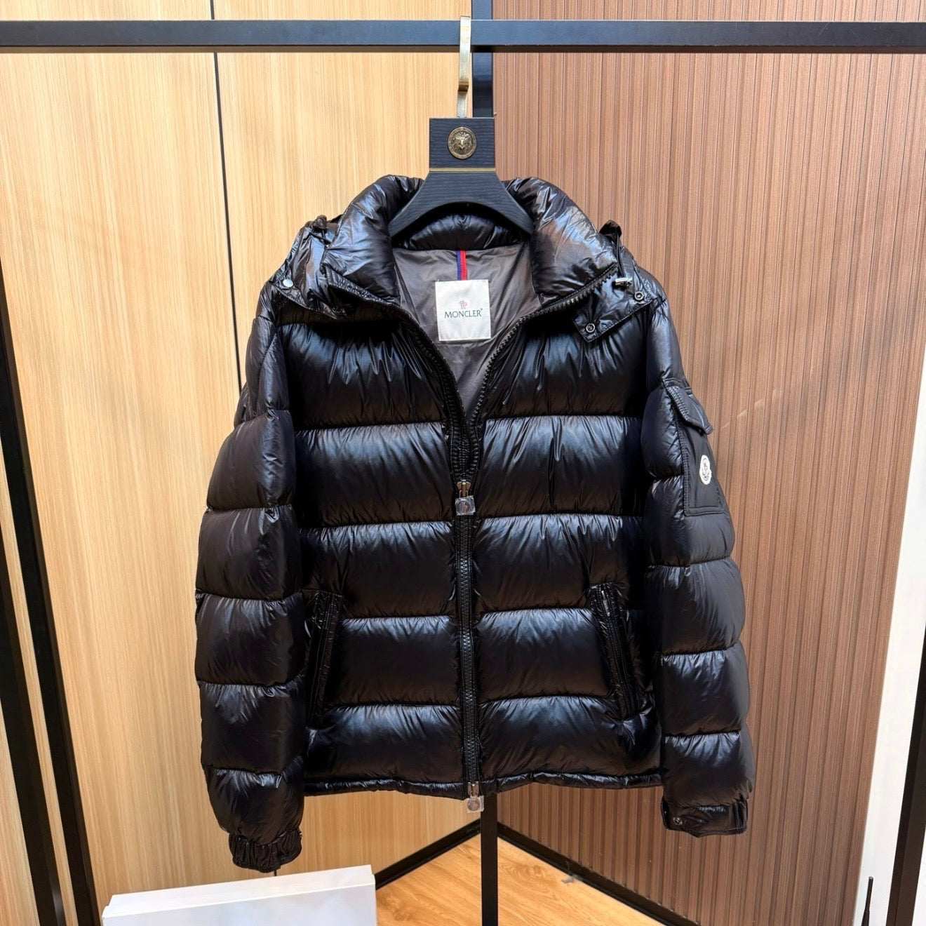 (PRE ORDER) MNCLR MAYA COAT - BLACK