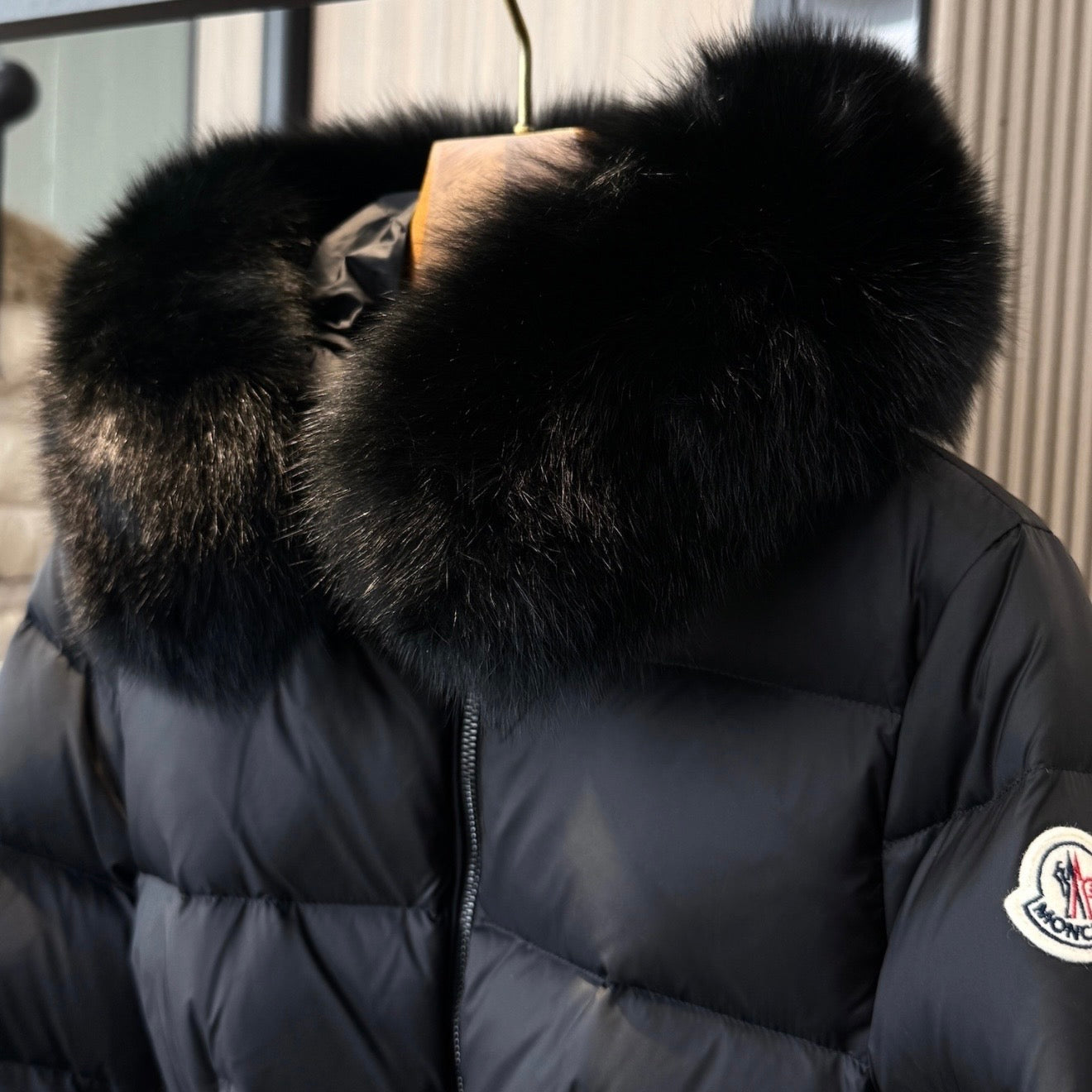 (PRE ORDER) MNCLR PUFFER COAT - BLACK