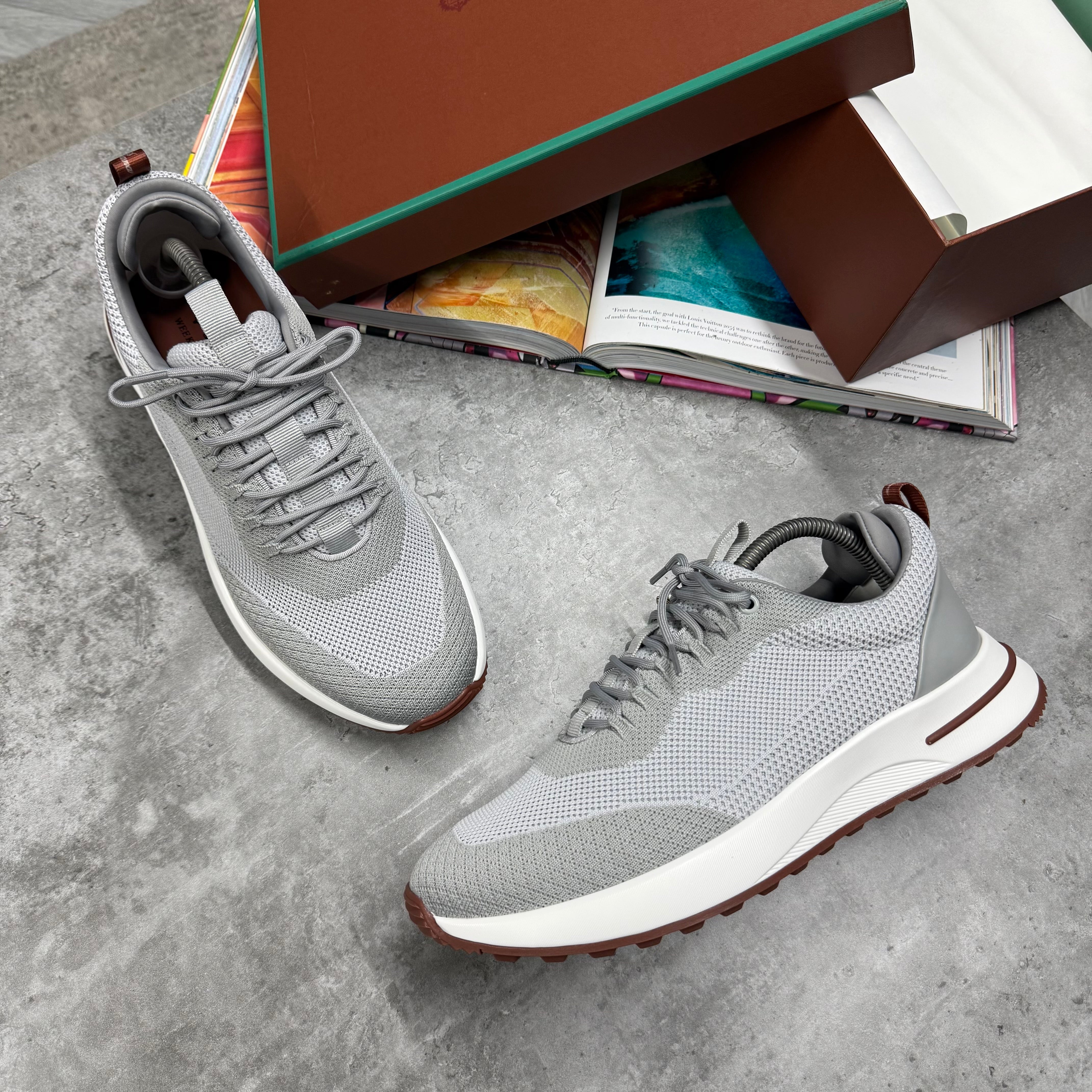 LORO MESH TRAINER - GREY