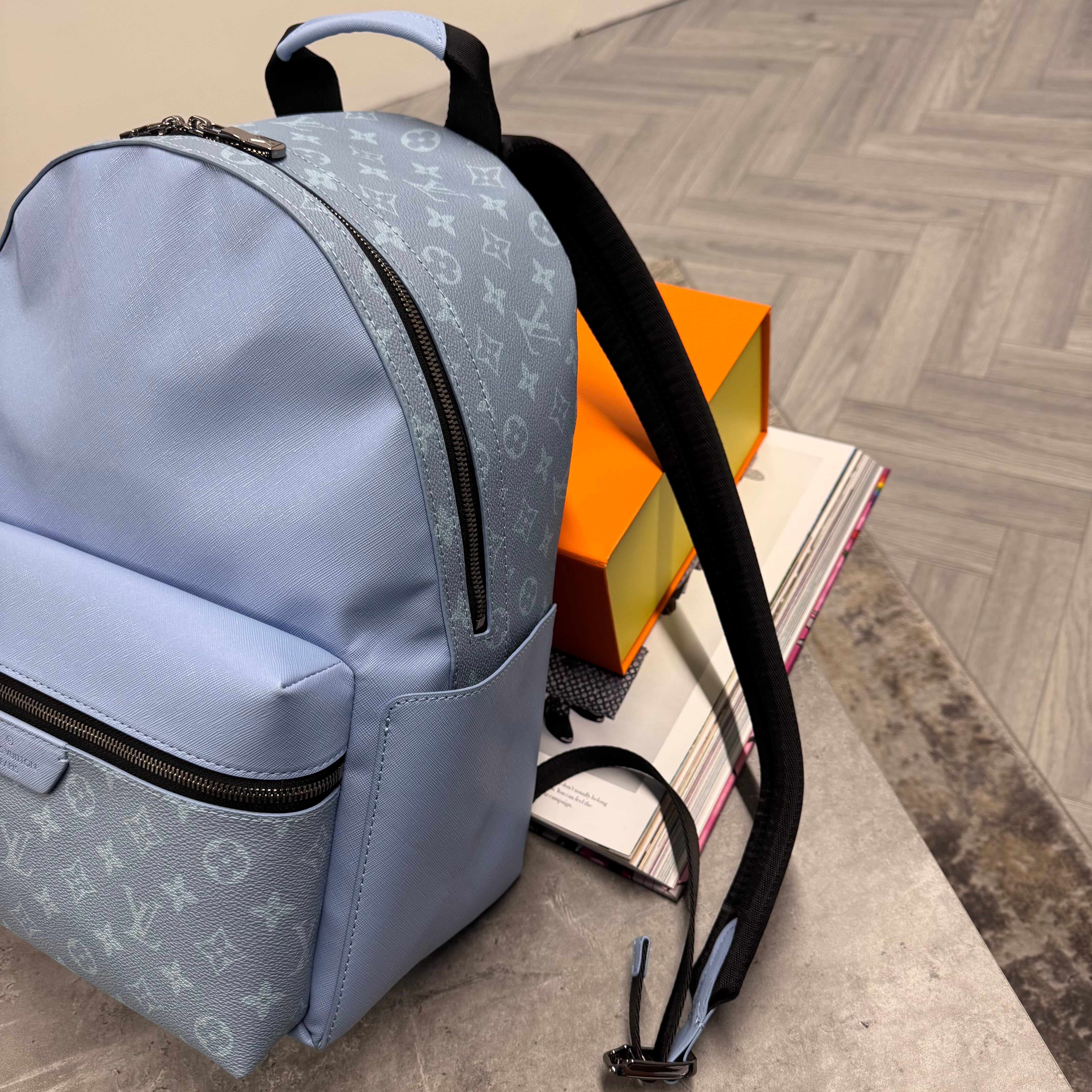 (PRE ORDER) LVE MONOGRAM BACKPACK - SKY BLUE
