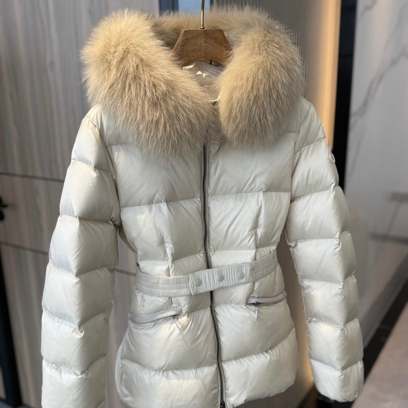 (PRE ORDER) MNCLR PUFFER COAT - BEIGE