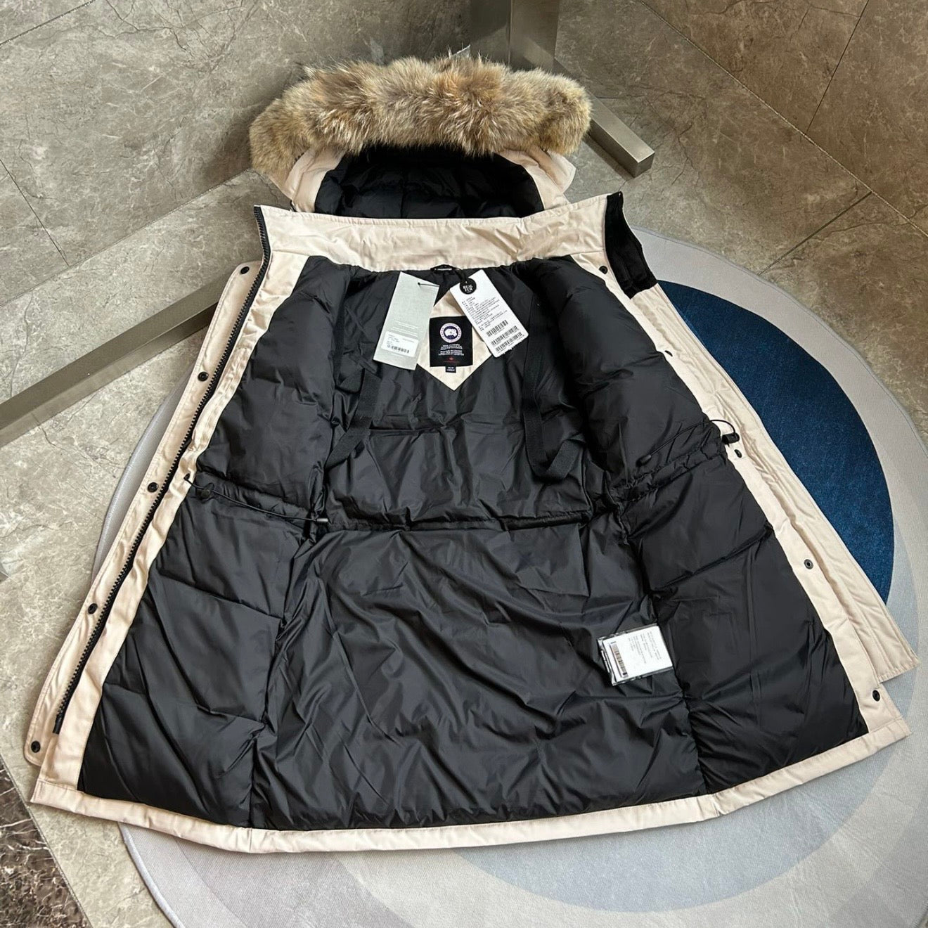 (PRE ORDER) CG TRILLIUM PARKER COAT - OFF WHITE