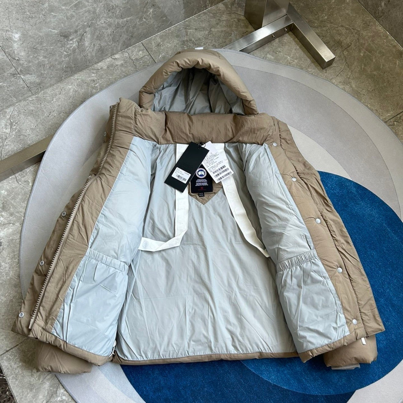 (PRE ORDER) CG JUNCTION PARKA - GREY, WHITE, SAND & BEIGE TAUPE