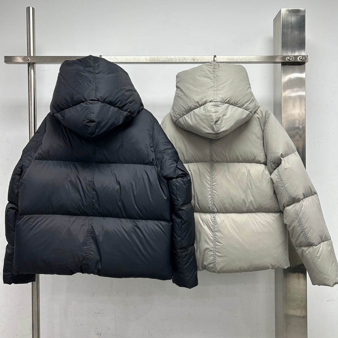 (PRE ORDER) CG RHODA COAT - BLACK & TAUPE