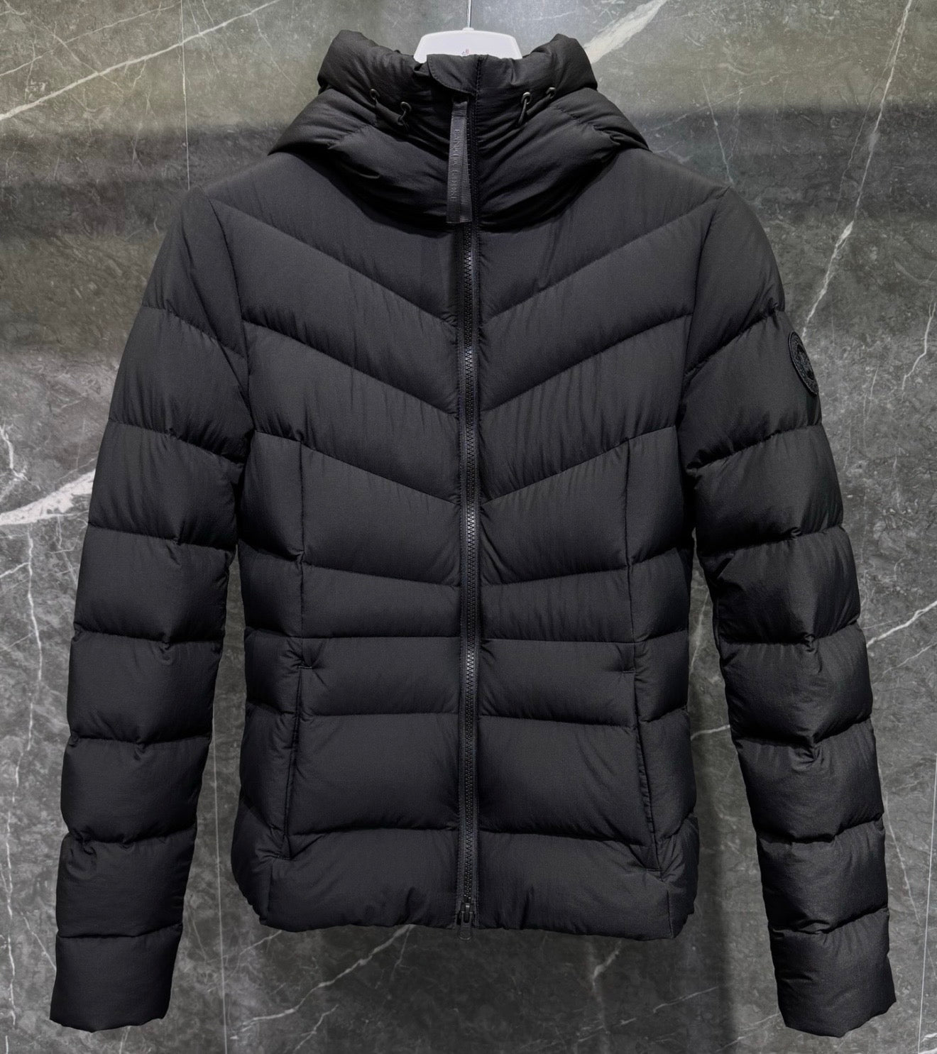 (PRE ORDER) CG PUFFER COAT - BLACK
