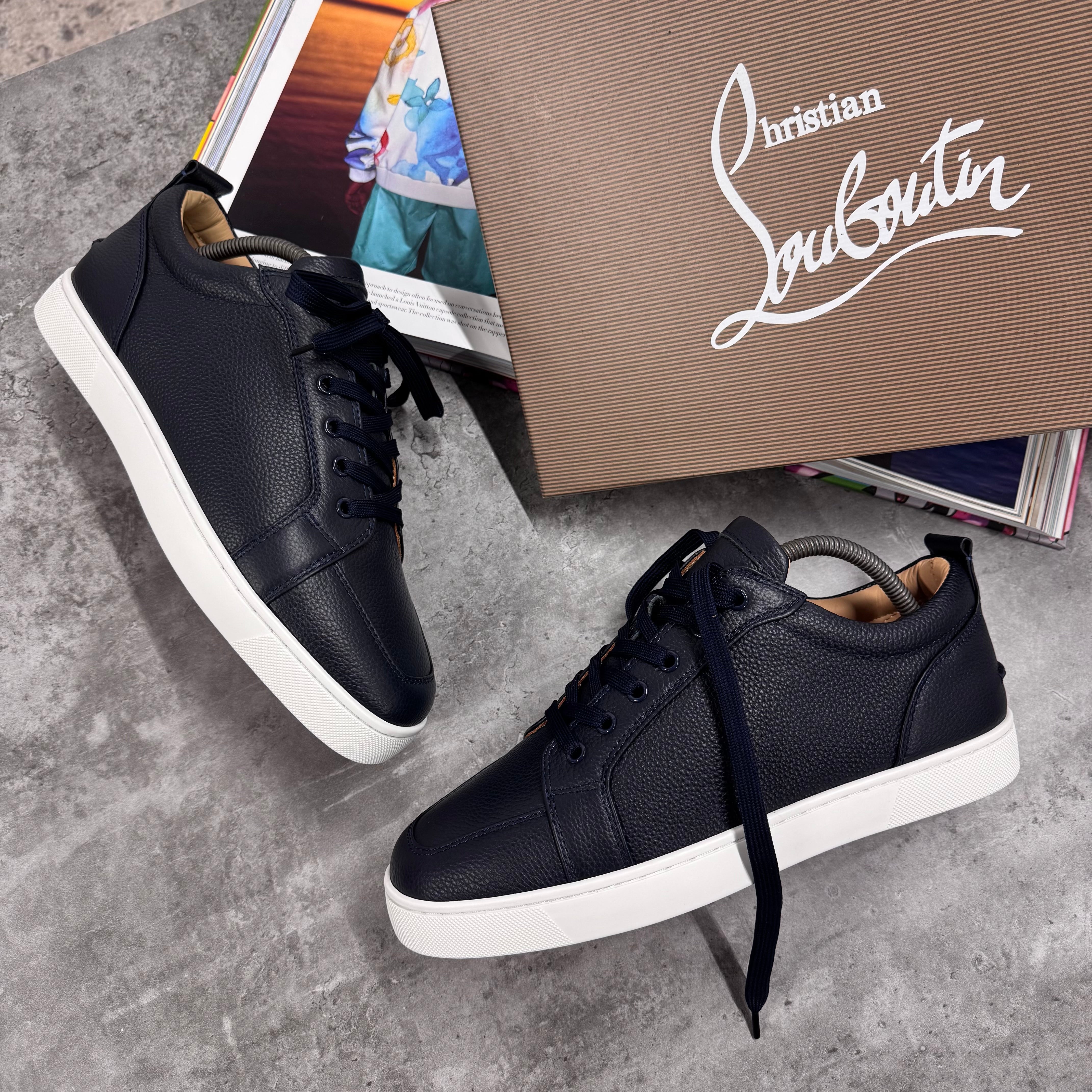 LOUB TRAINERS - NAVY (PRE ORDER)