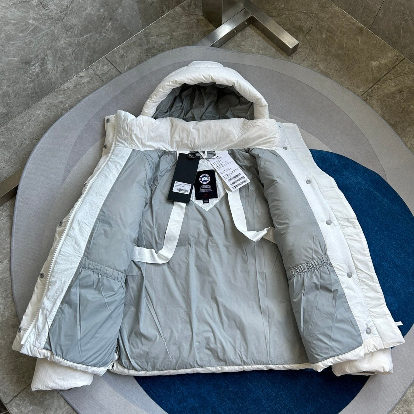 (PRE ORDER) CG JUNCTION PARKA - GREY, WHITE, SAND & BEIGE TAUPE