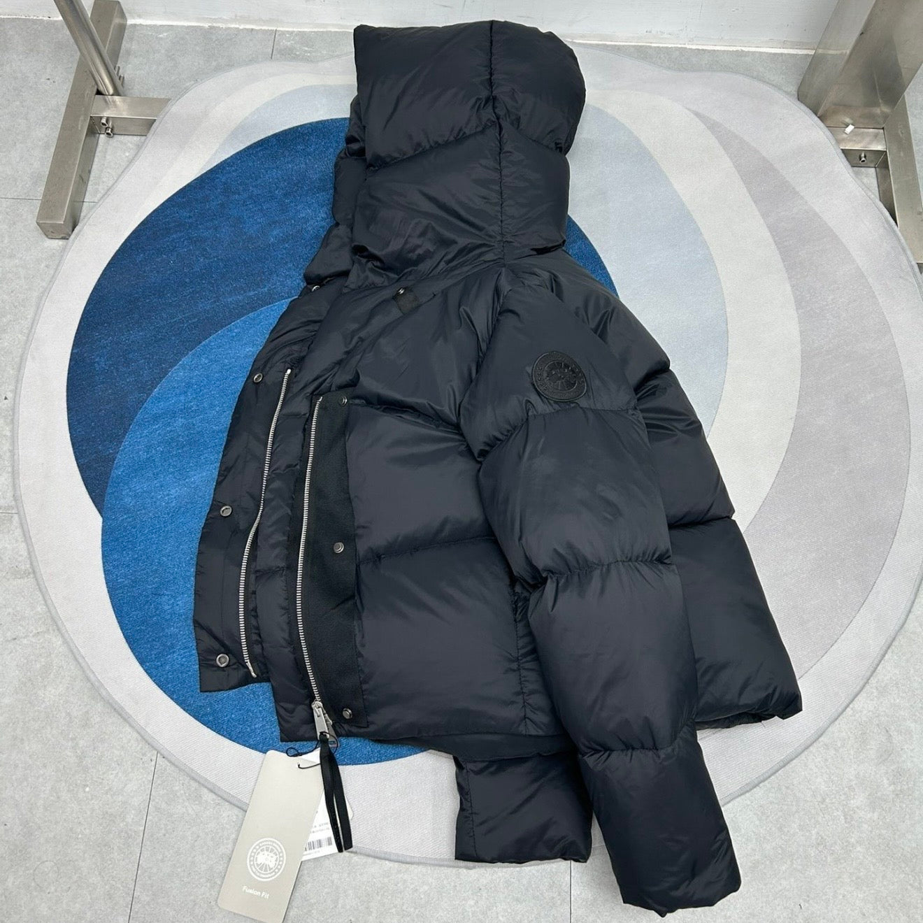 (PRE ORDER) CG RHODA COAT - BLACK & TAUPE