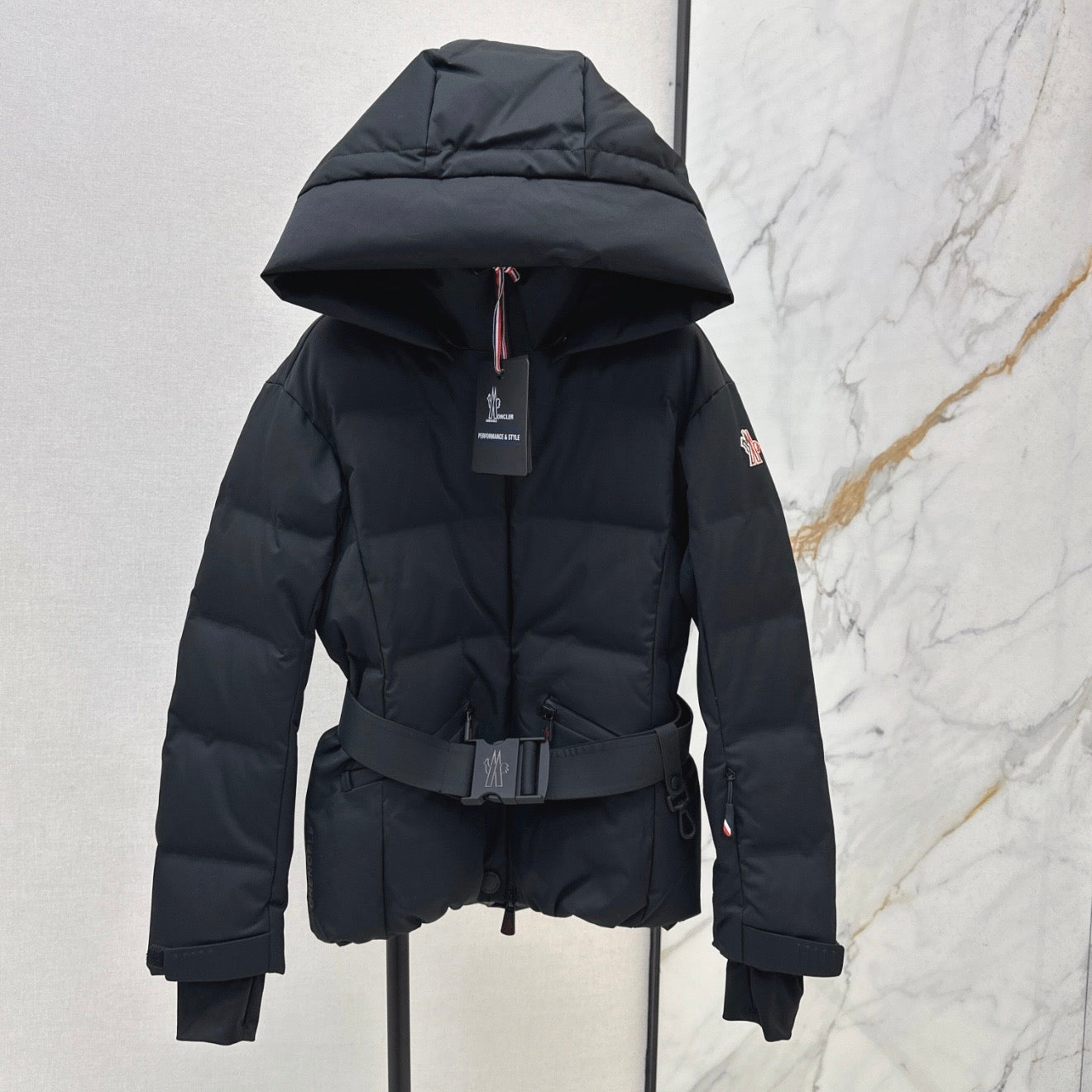 (PRE ORDER) MNCLR GRENOBLE COAT - BLACK