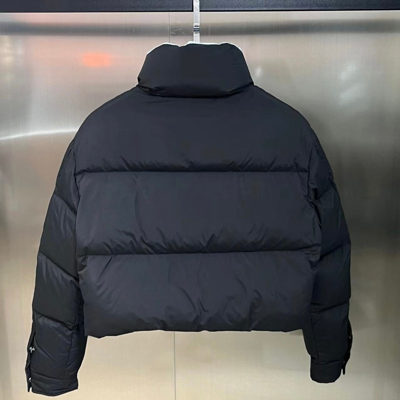 (PRE ORDER) PDA PUFFER COAT - BLACK