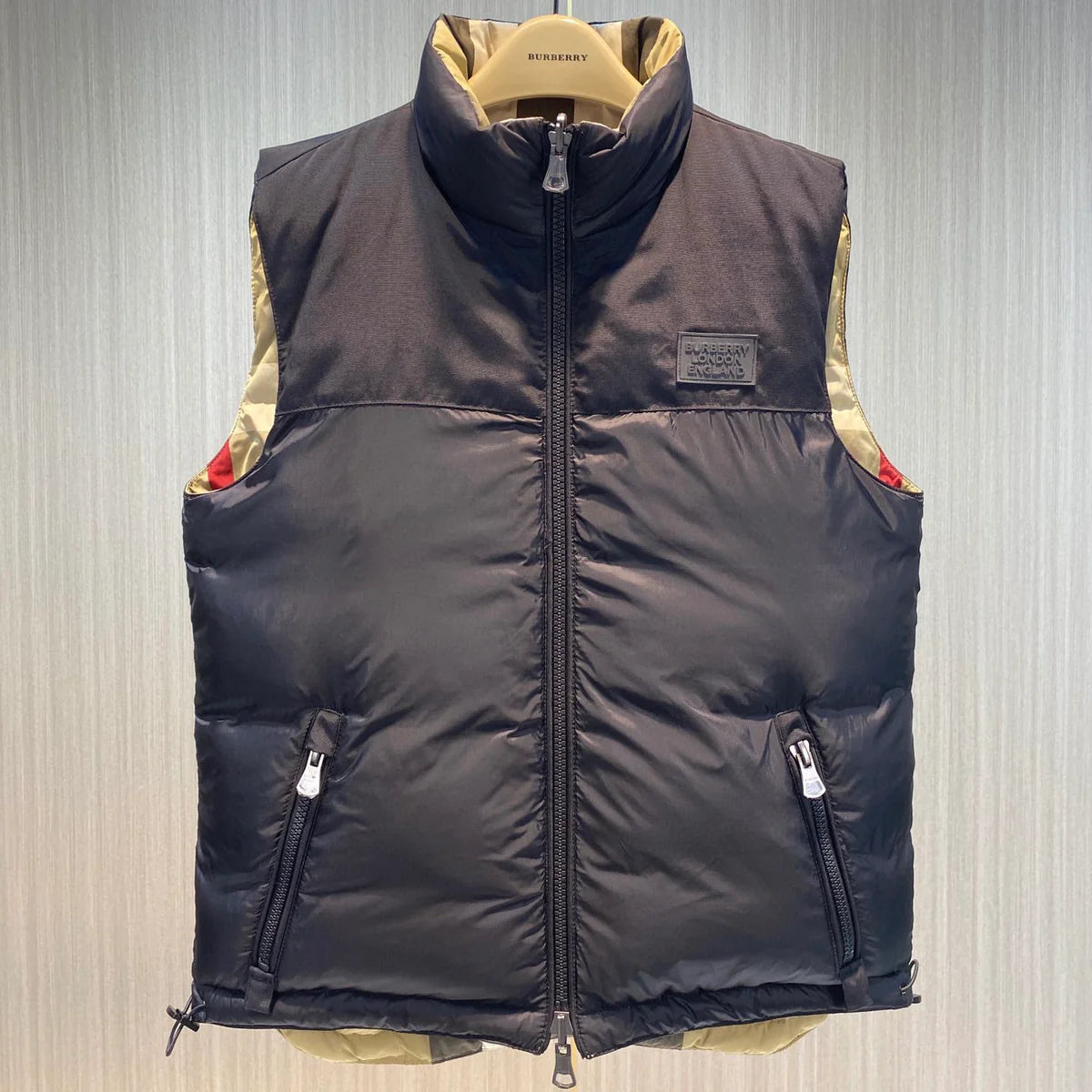 (PRE ORDER) BBR REVERSIBLE GILET - BLACK