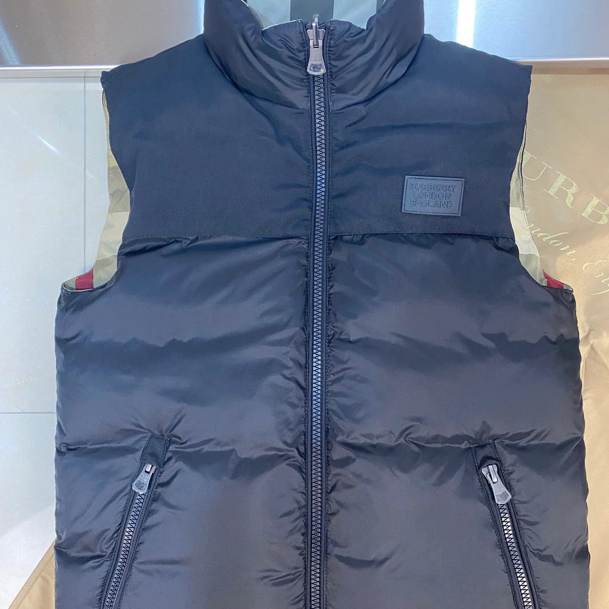 (PRE ORDER) BBR REVERSIBLE GILET - BLACK