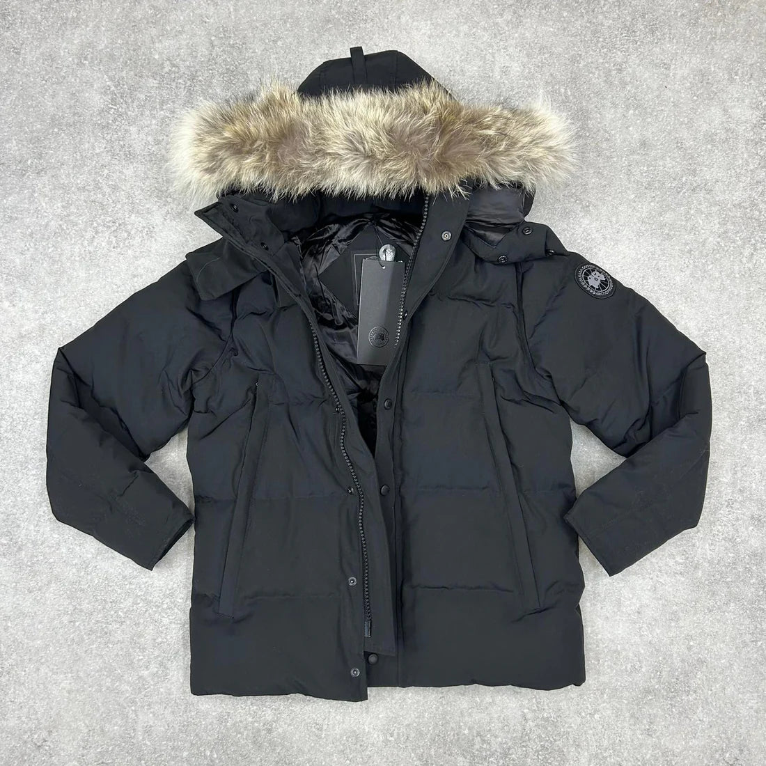 (PRE ORDER) CG BLACK BADGE WYNDHAM COAT - BLACK