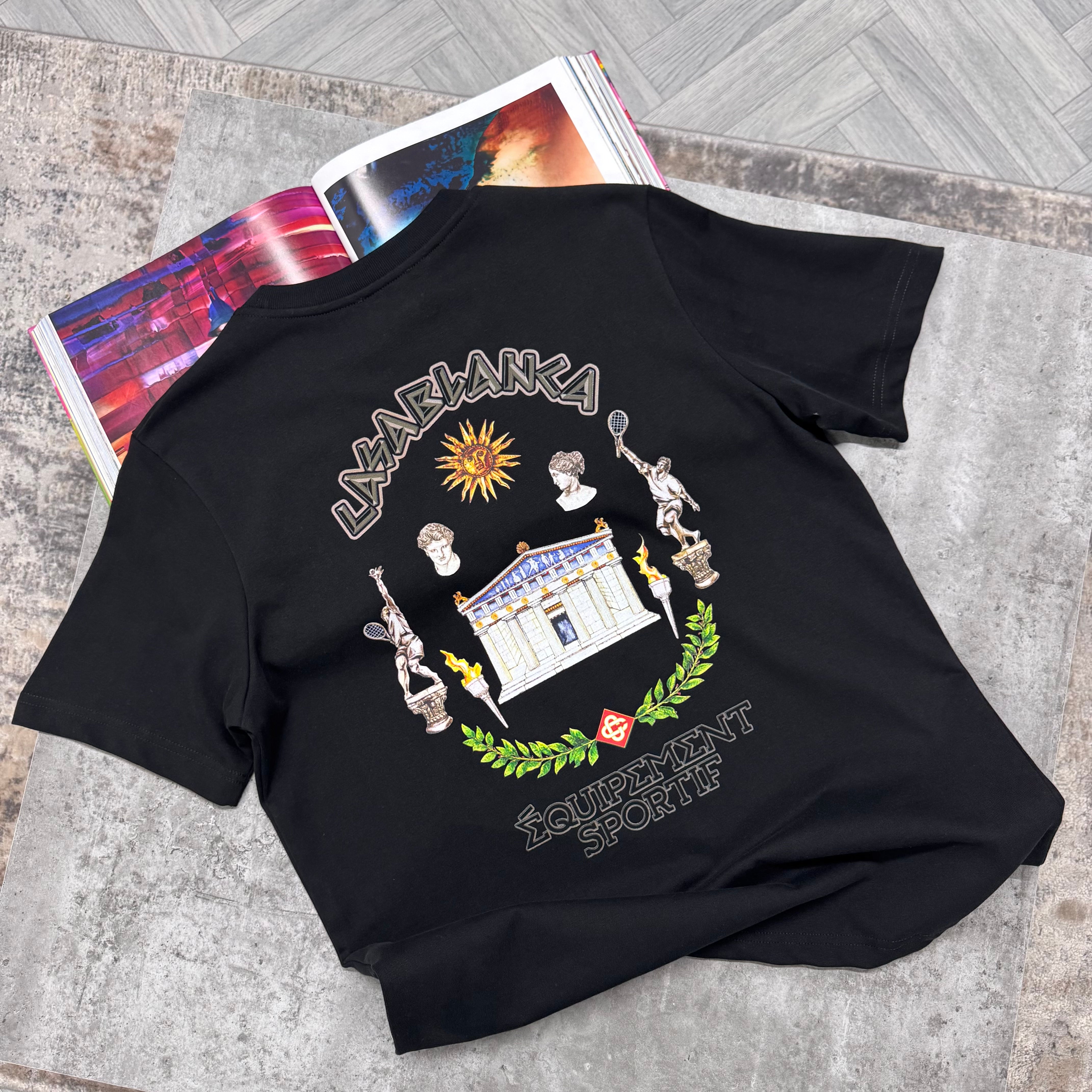CB TEMPLE T SHIRT - BLACK