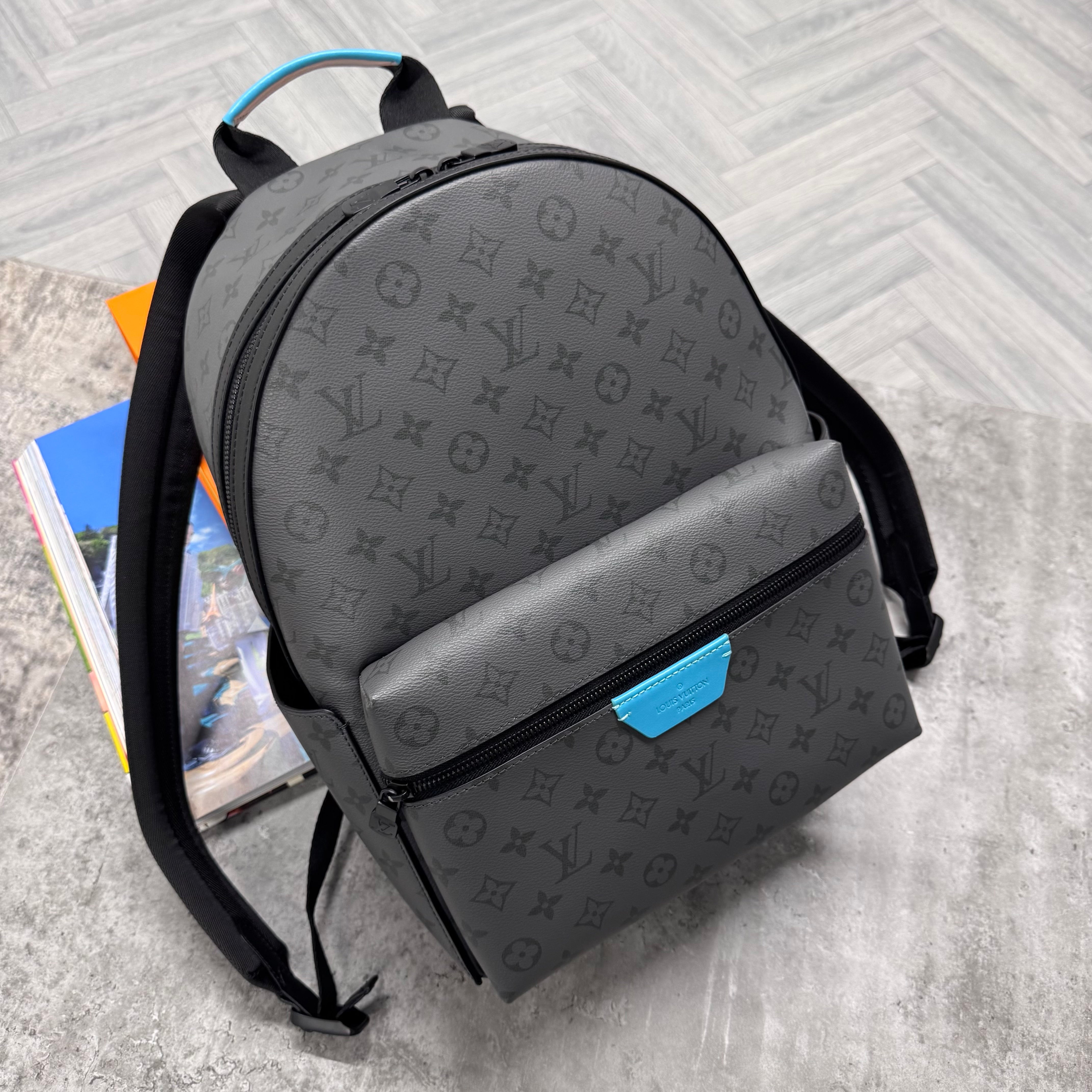 (PRE ORDER) LVE BACKPACK - GREY / AQUA