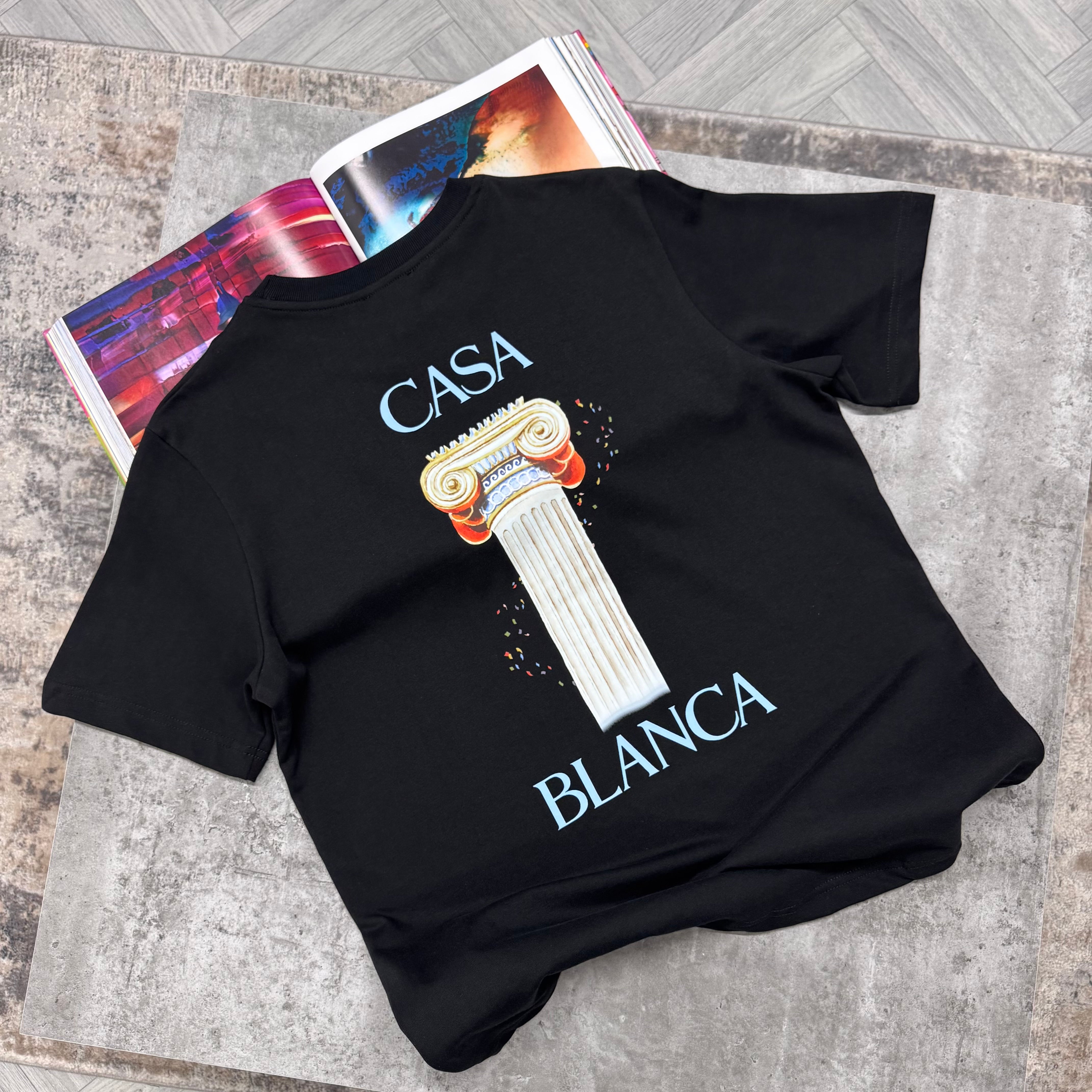 CB PILLAR T SHIRT - BLACK
