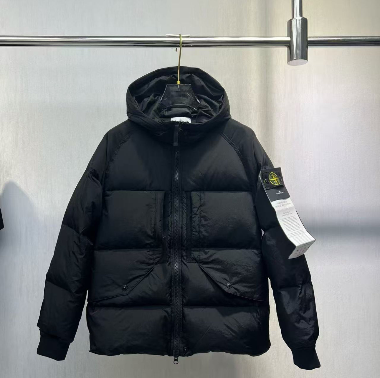 (PRE ORDER) SI PUFFER COAT - BLACK