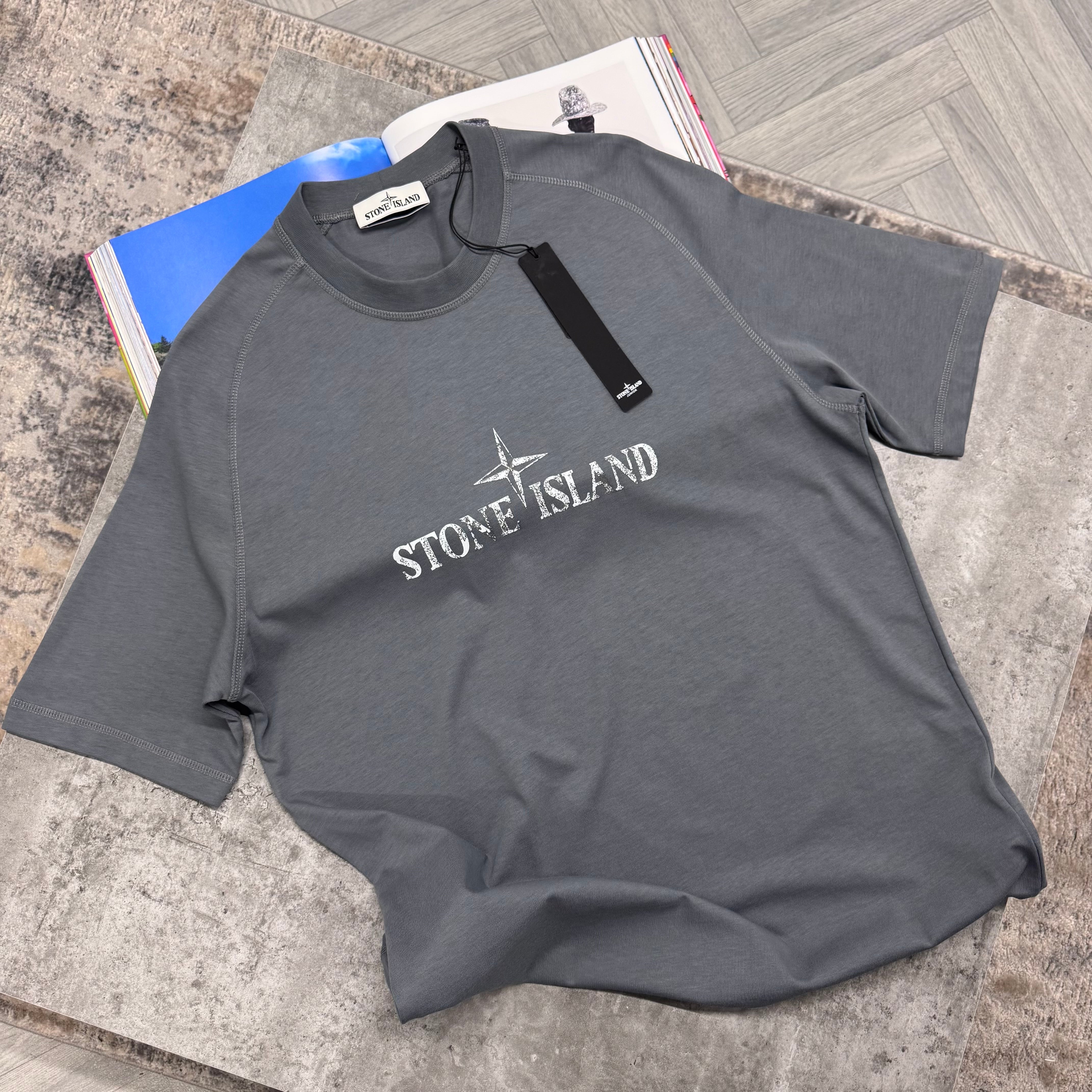 STONEY T SHIRT - CHARCOAL