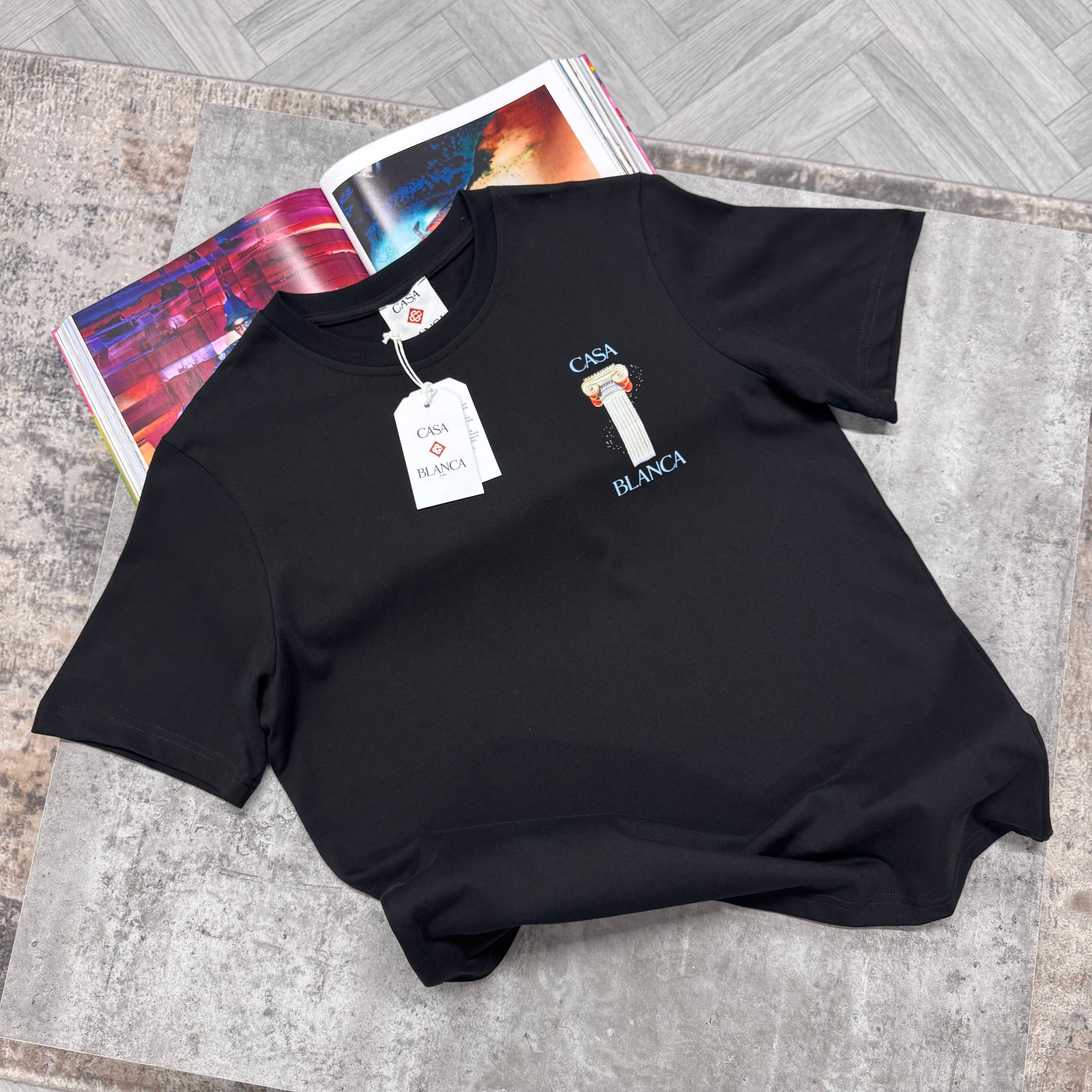 CB PILLAR T SHIRT - BLACK