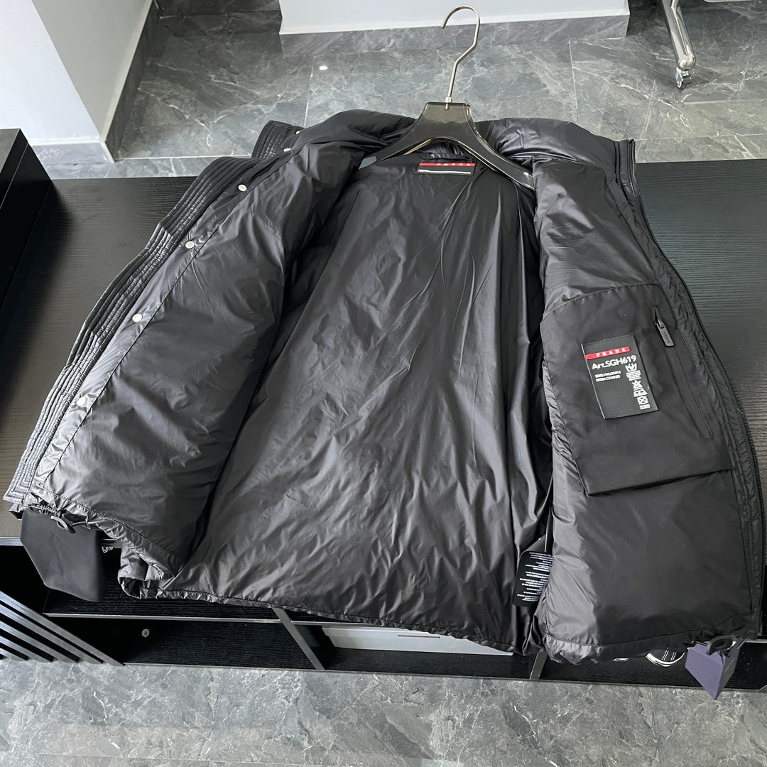 (PRE ORDER) PDA COAT - BLACK & OFF WHITE