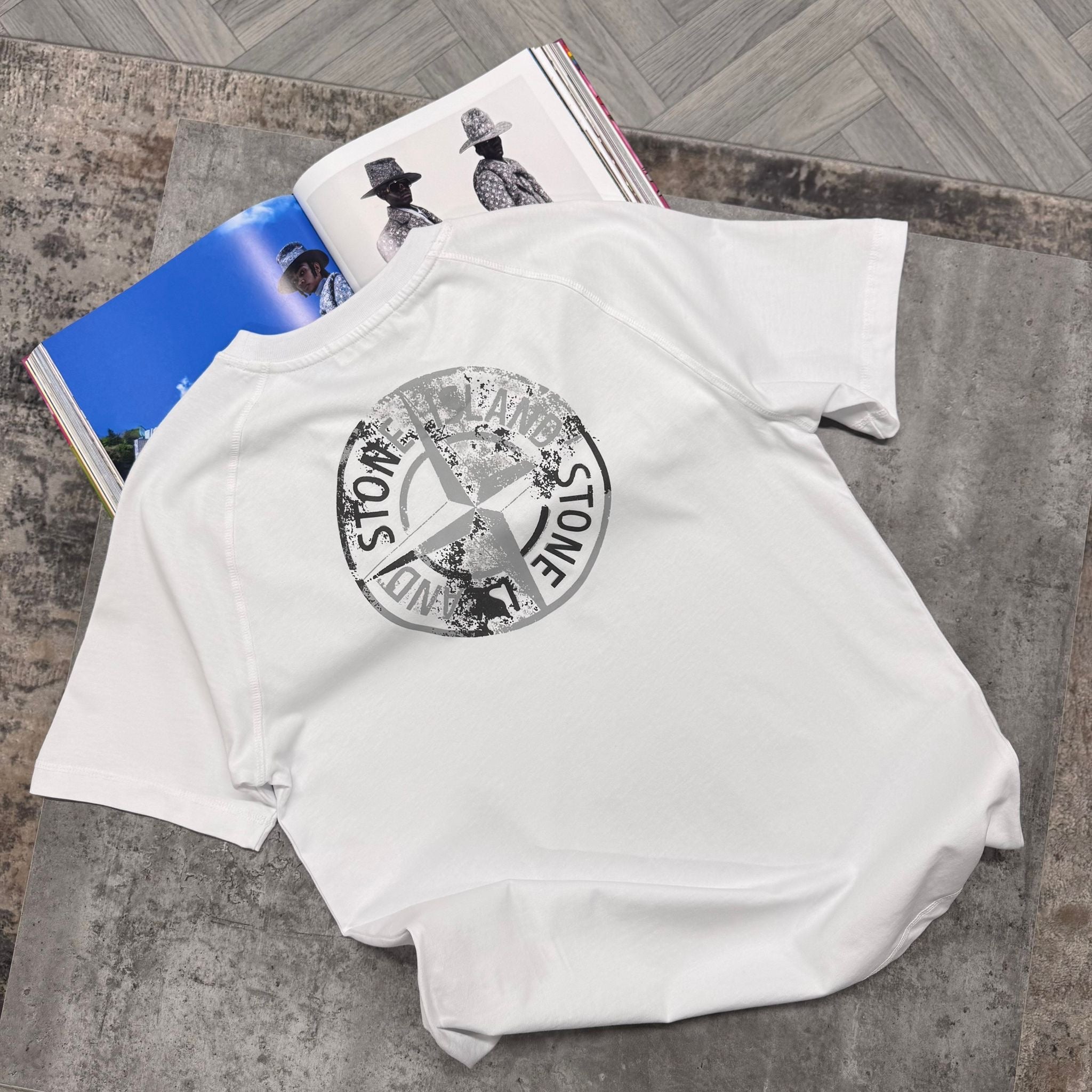 SI COMPASS T SHIRT - WHITE