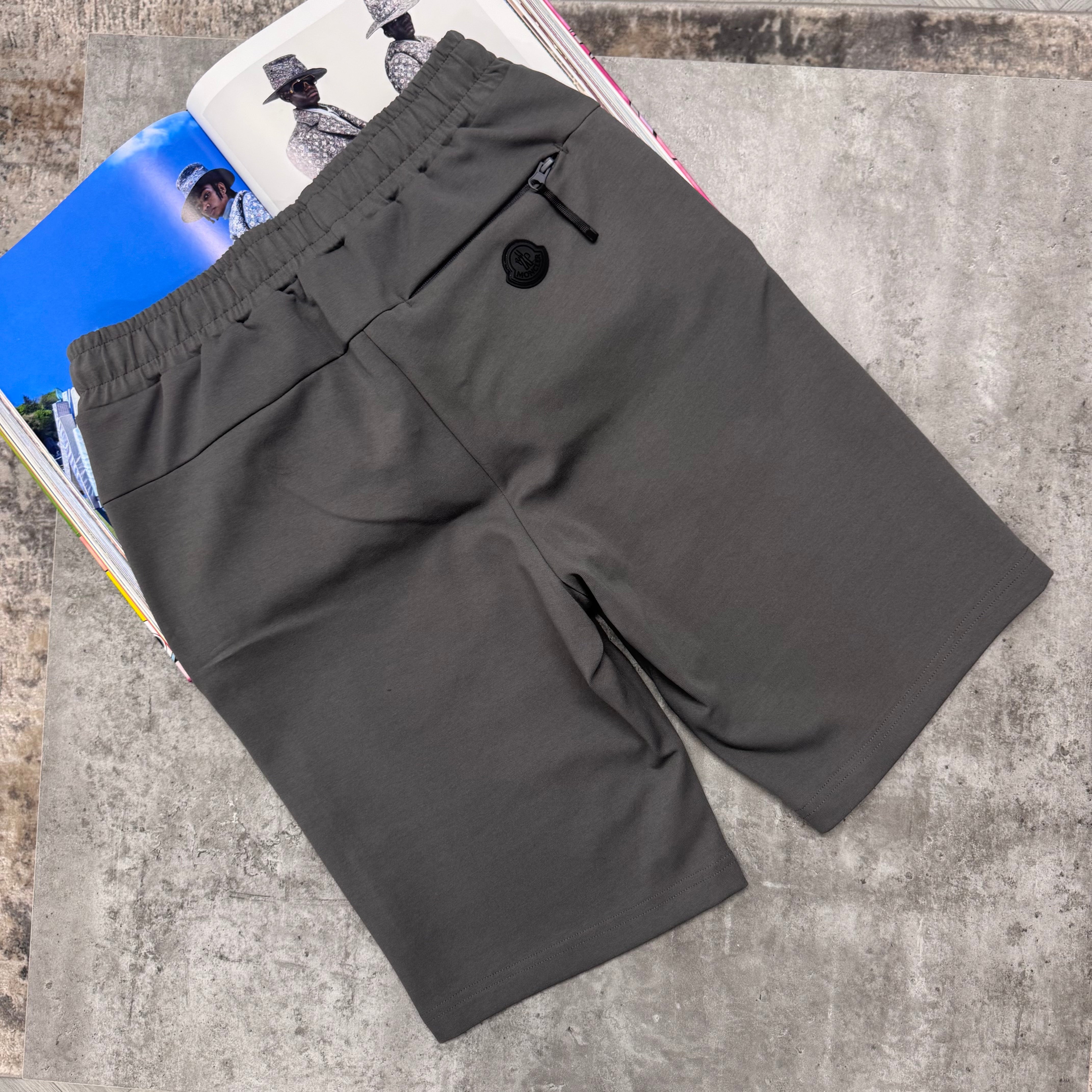 MNCLR INDUSTRIES COTTON SHORTS - CHARCOAL