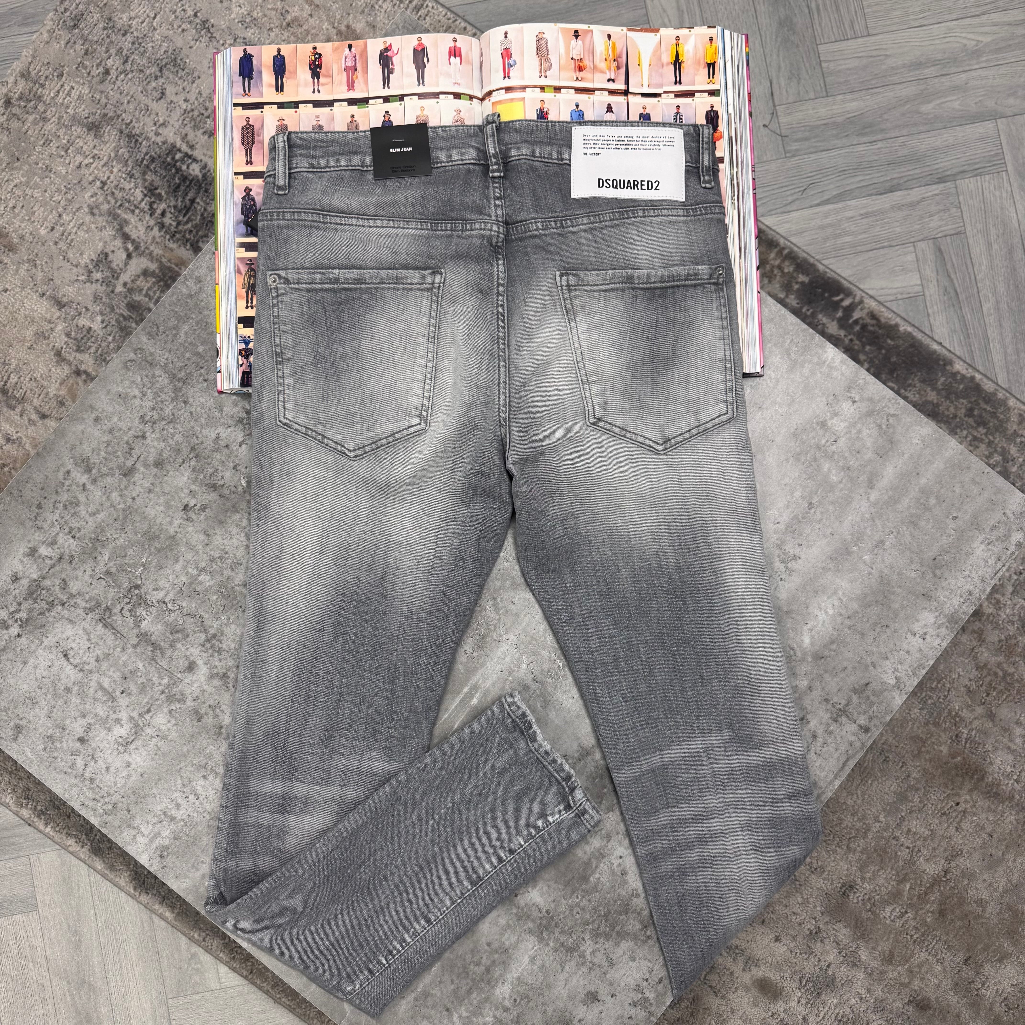 DSQ JEANS - GREY