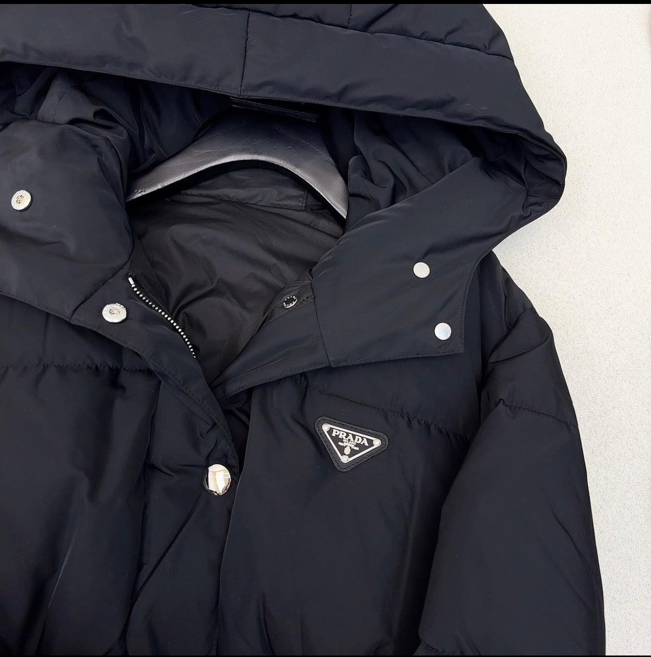 (PRE ORDER) PDA PUFFER COAT - BLACK