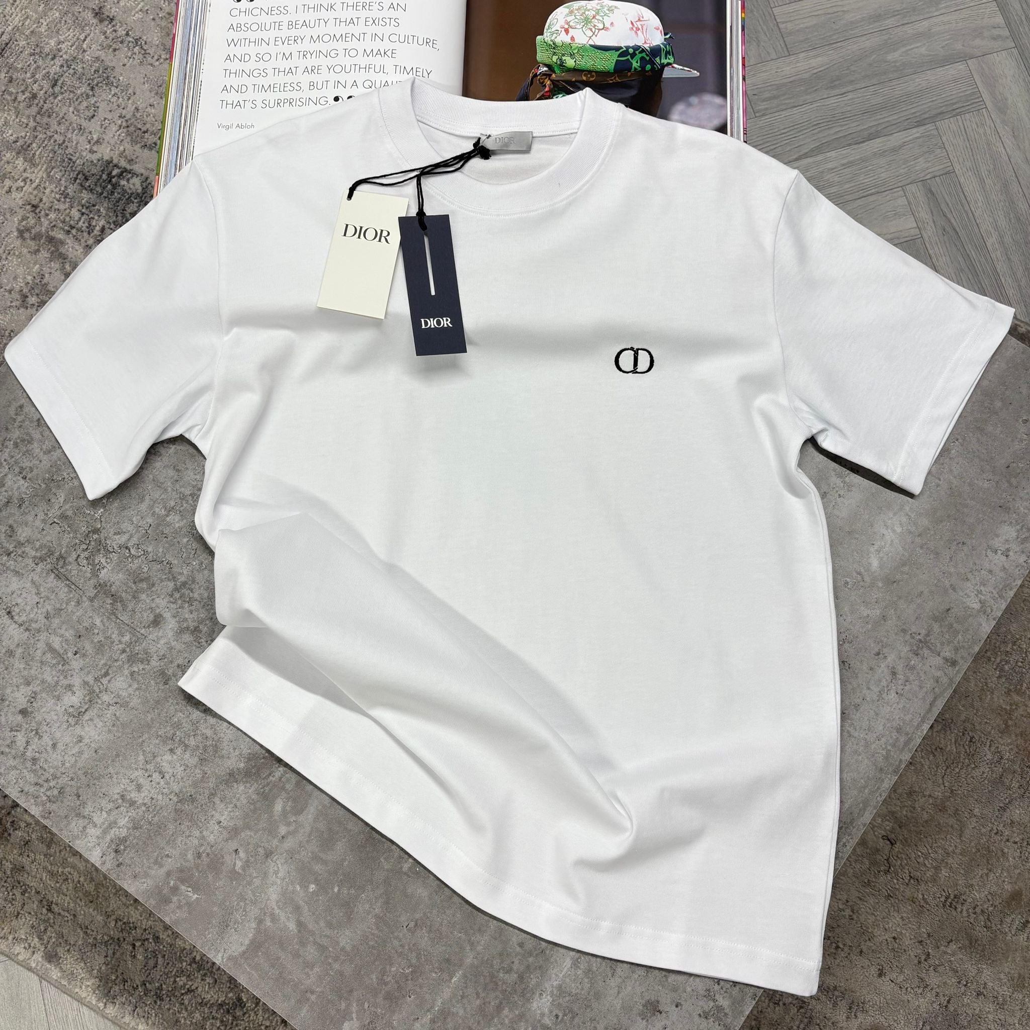 CD SMALL ICON T SHIRT - WHITE