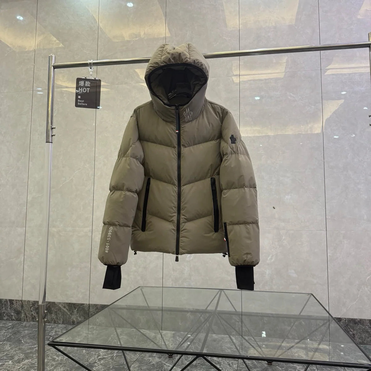 (PRE ORDER) MNCLR GRENOBLE PUFFER COAT - SAND