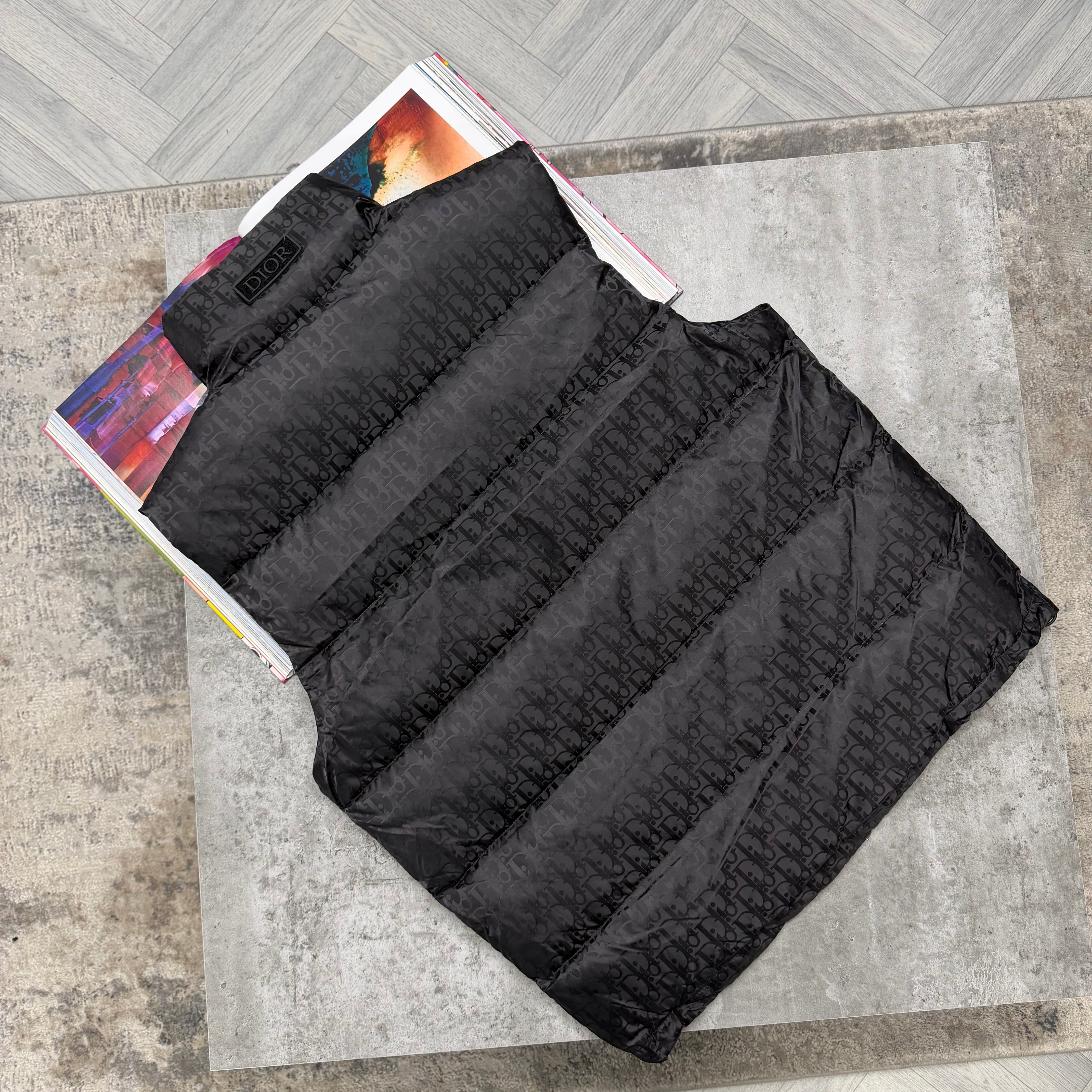 CD OBLIQUE GILET - BLACK