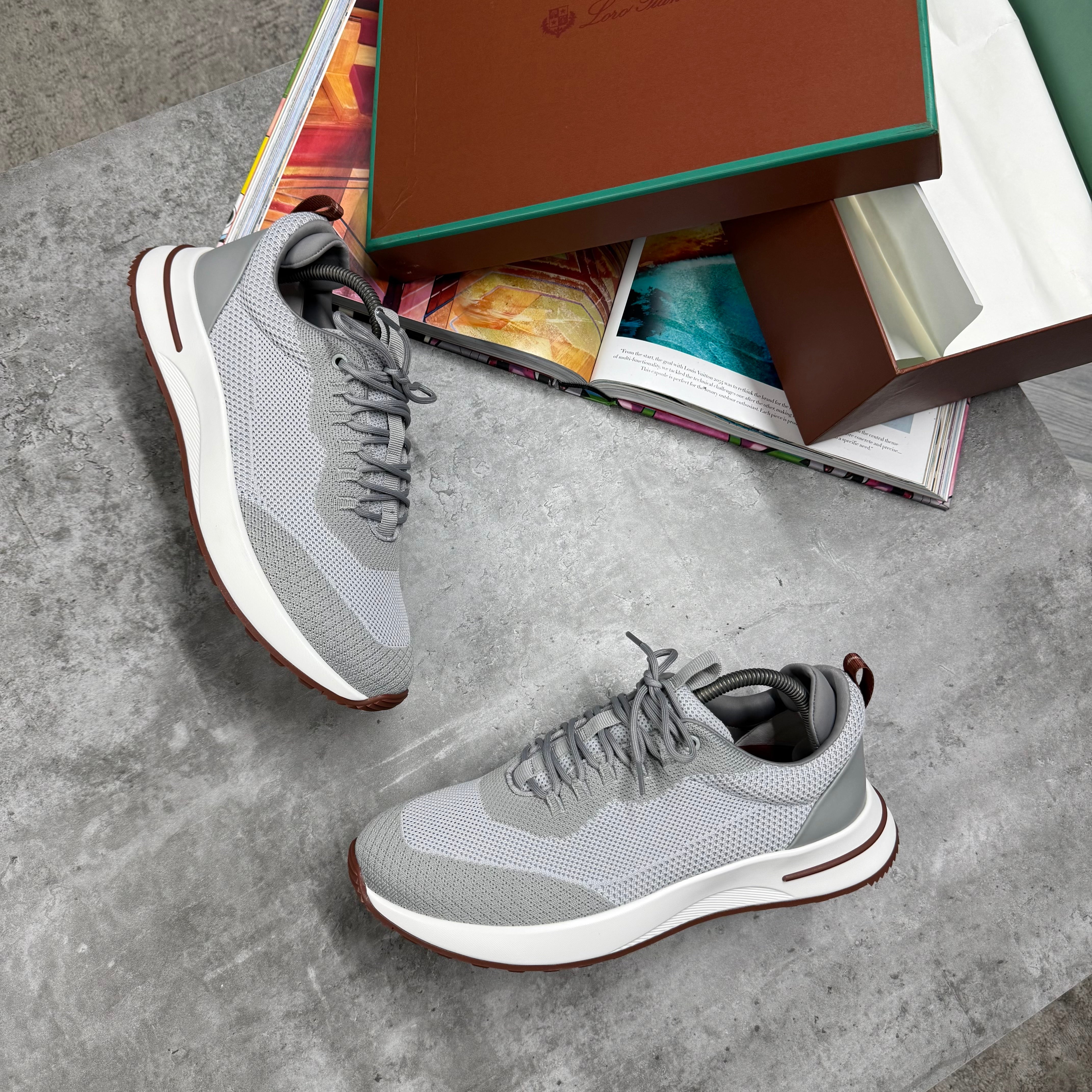 LORO MESH TRAINER - GREY