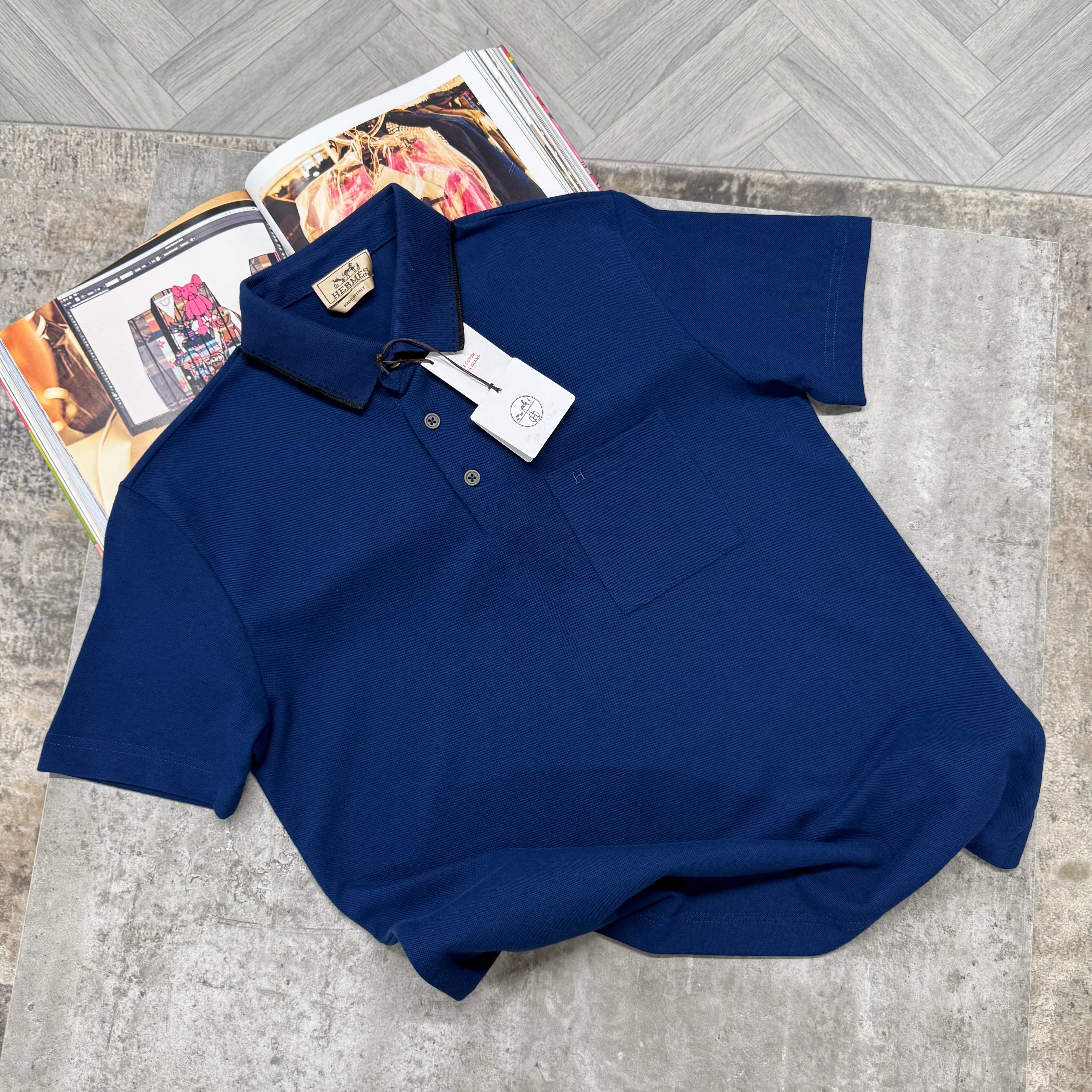 H POLO - INDIGO