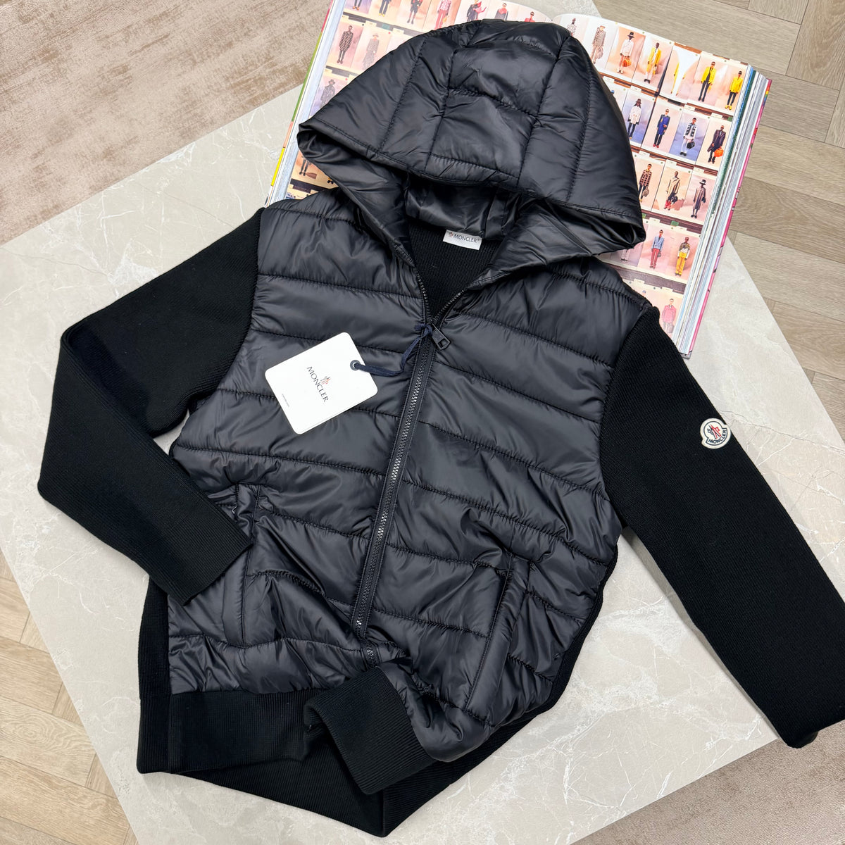 MNCLR PADDED JACKET - BLACK