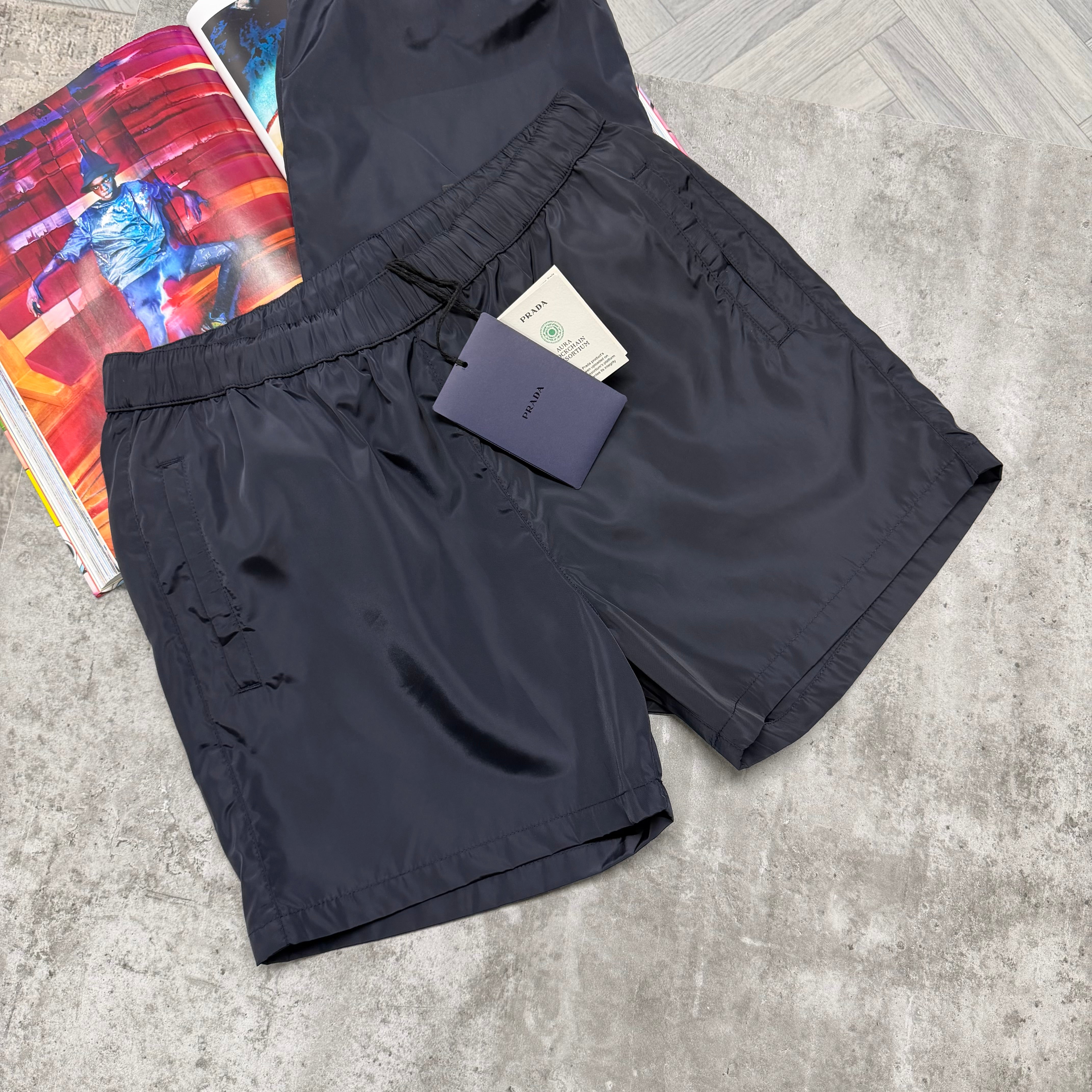 PDA SWIM SHOTRS - NAVY
