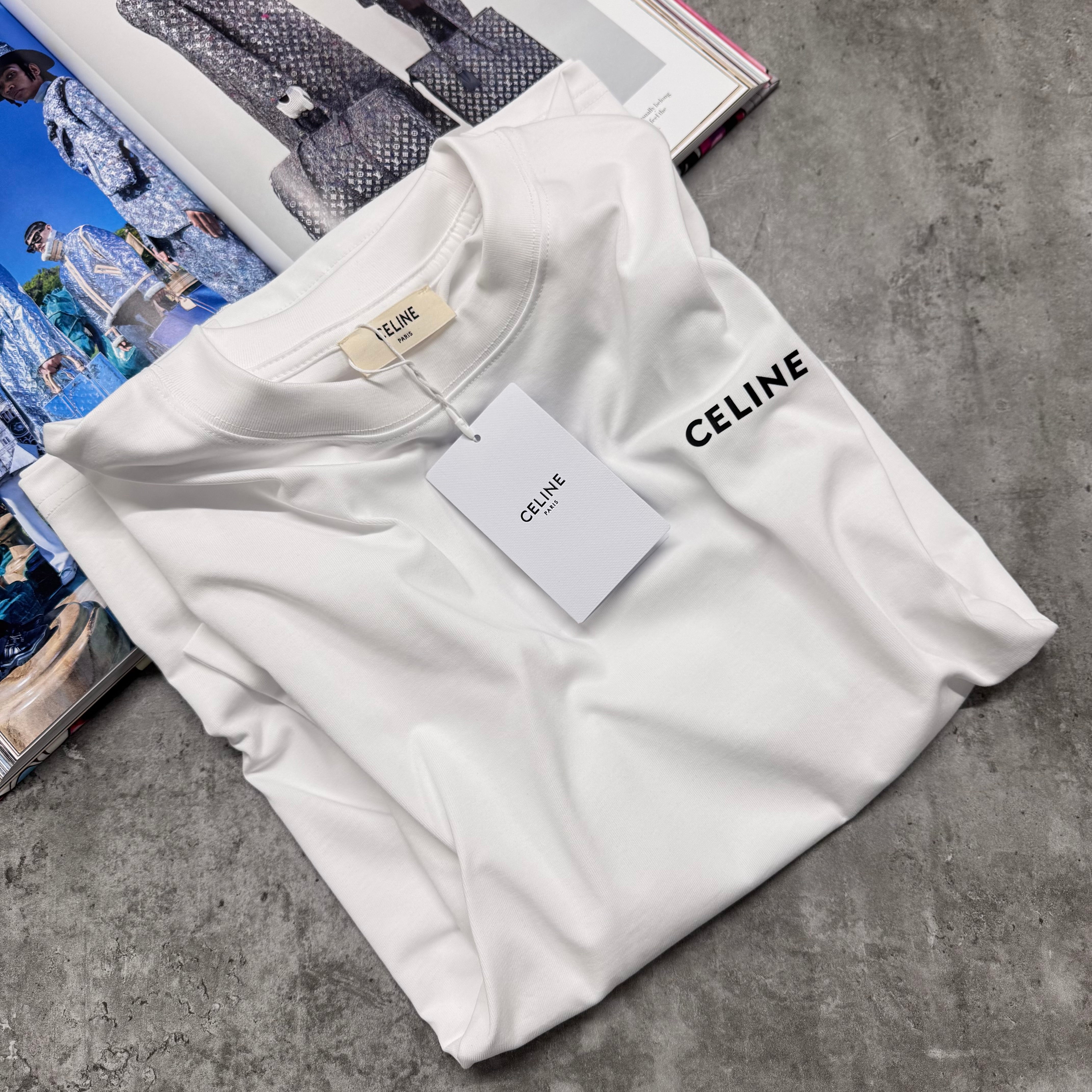 CLNE LOGO T SHIRT - WHITE