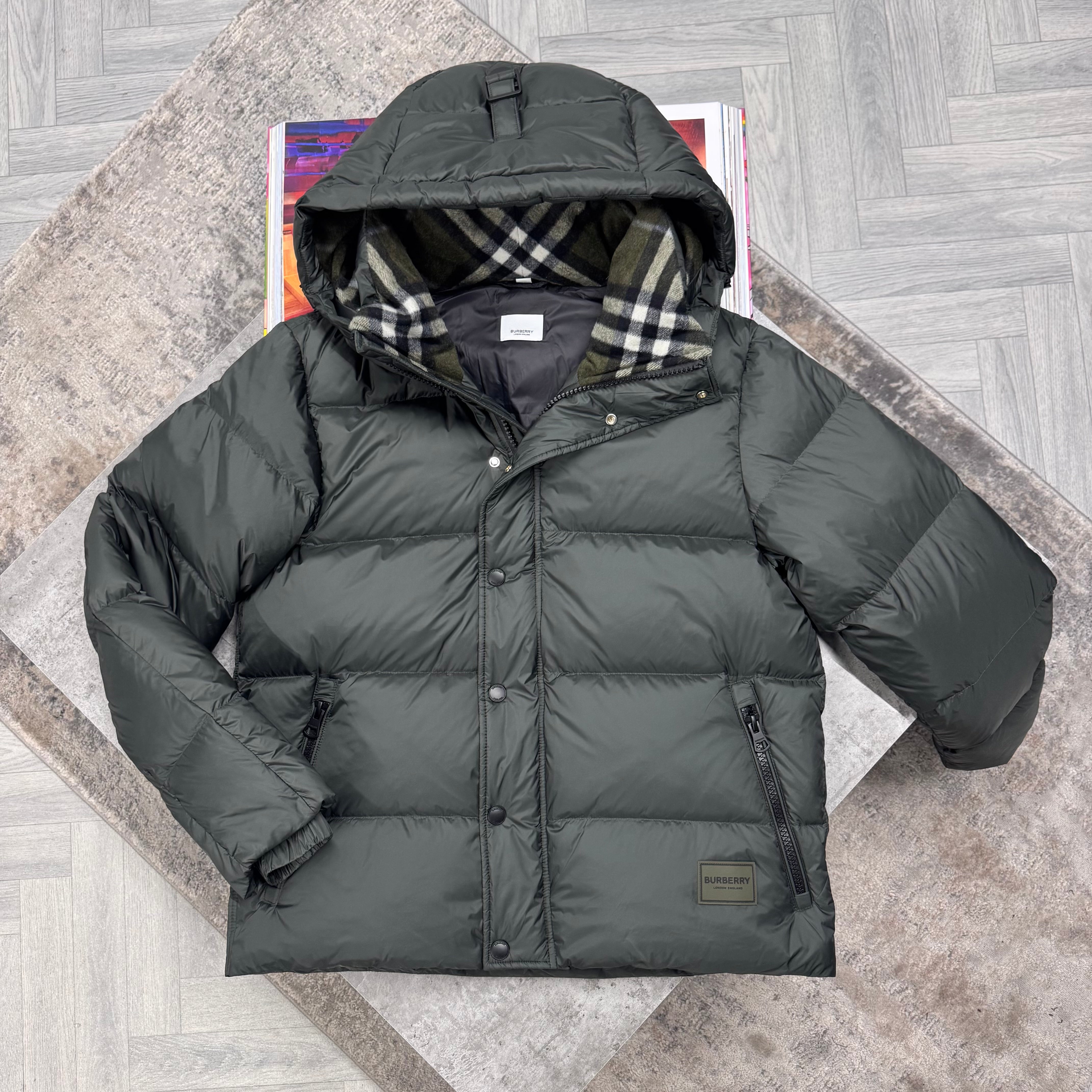 BBR PUFFER COAT - KHAKI