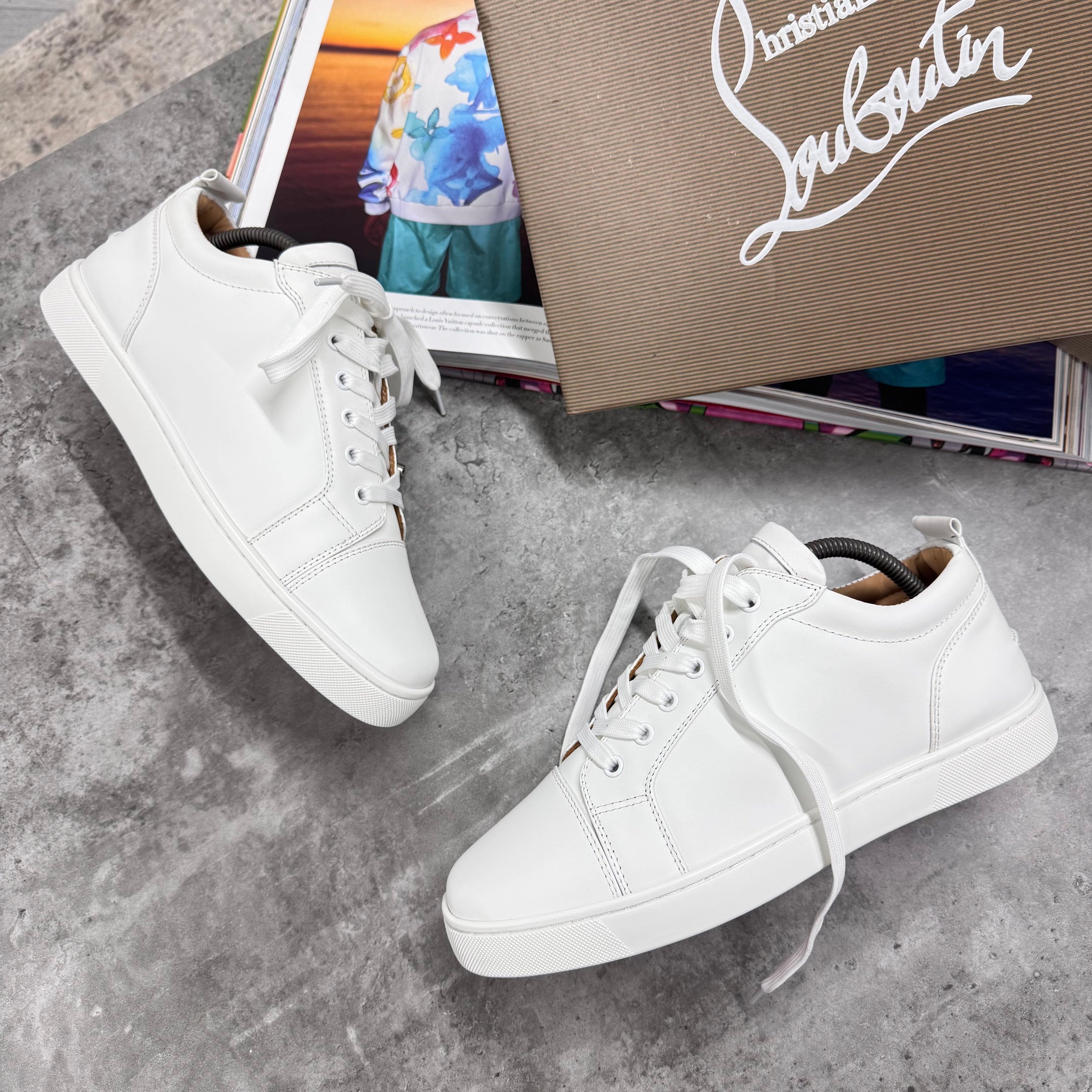 LOUB TRAINERS - WHITE (PRE ORDER)