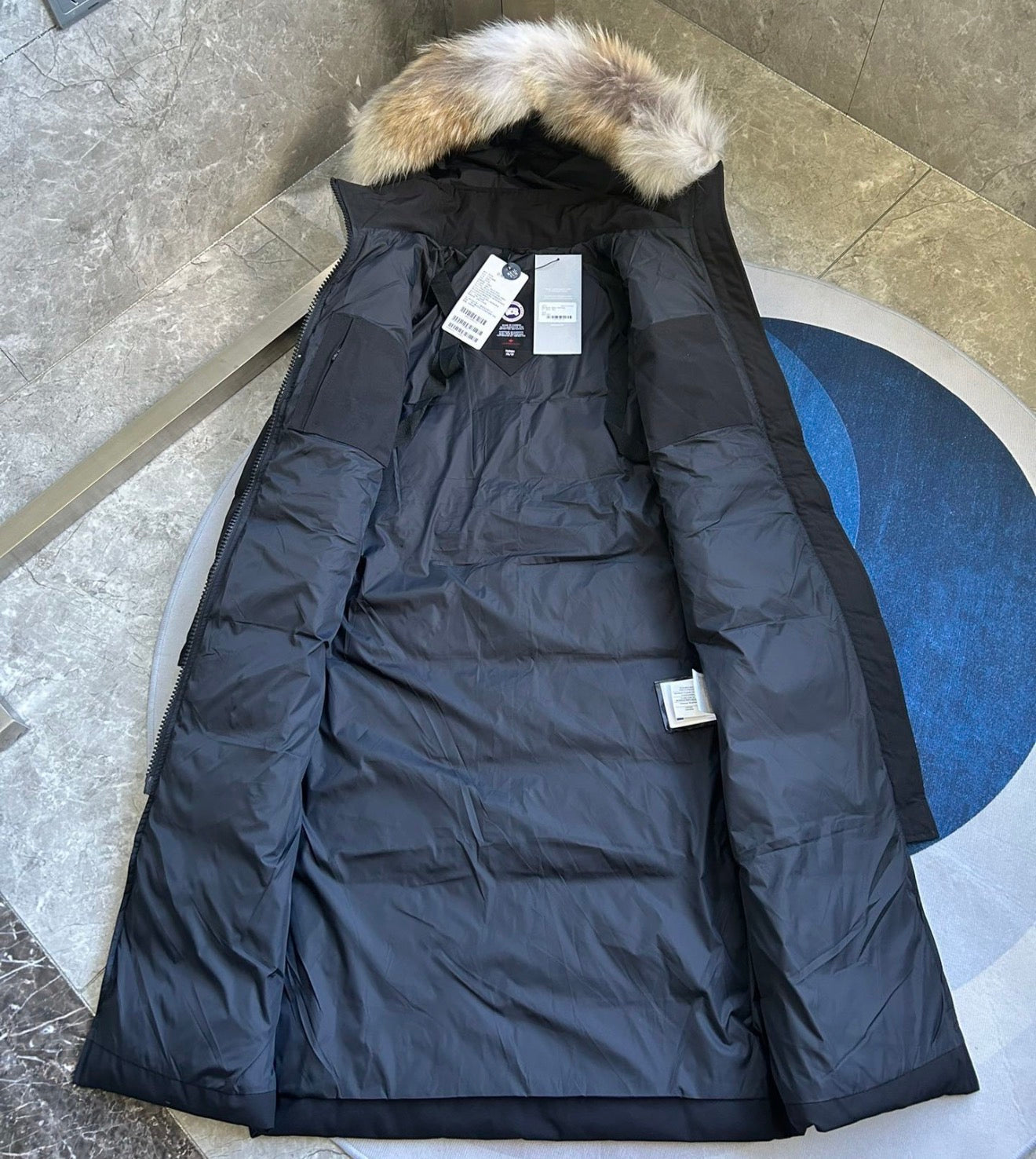 (PRE ORDER) CG MYSTIQUE PARKER COAT - BLACK