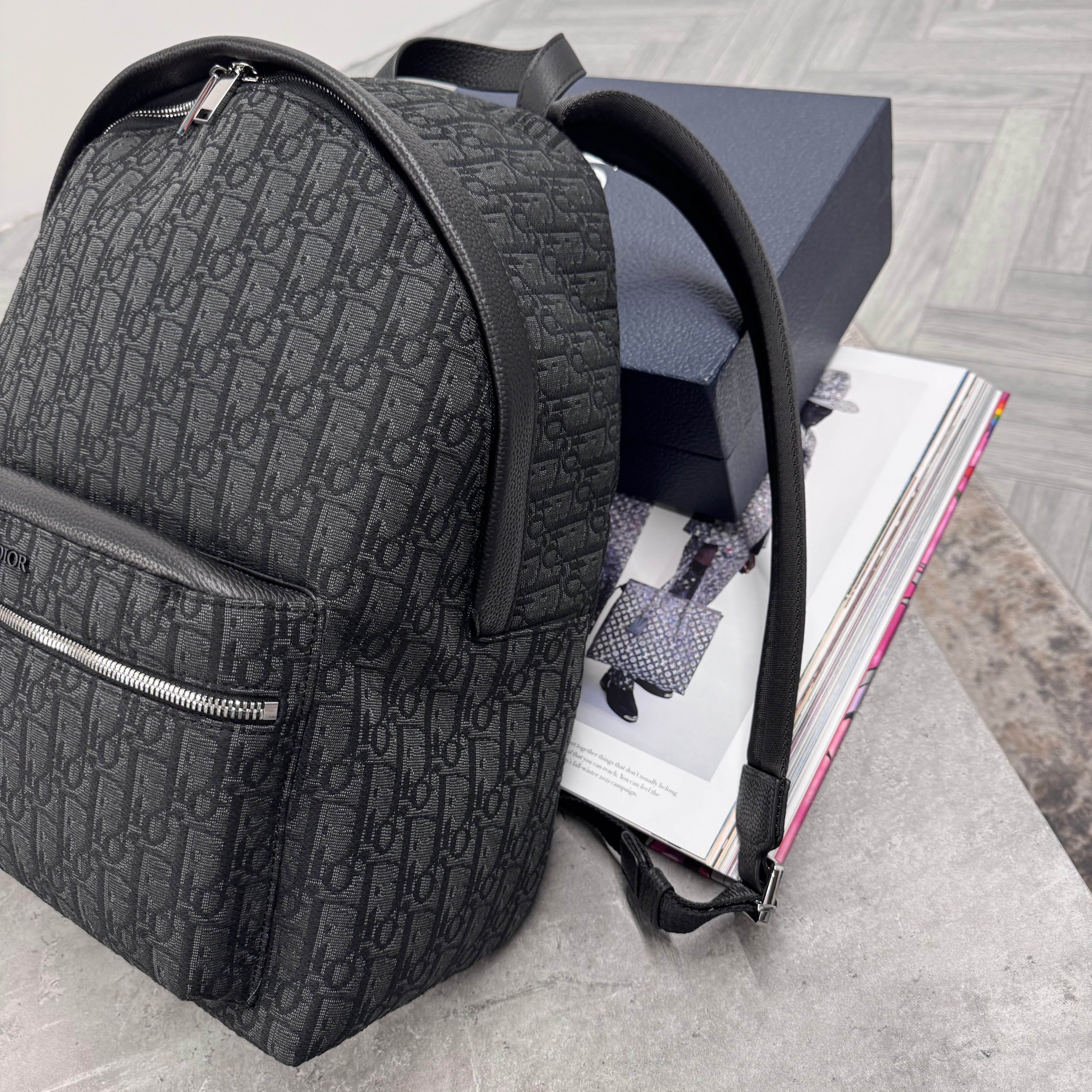CD OBLIQUE BACKPACK - BLACK