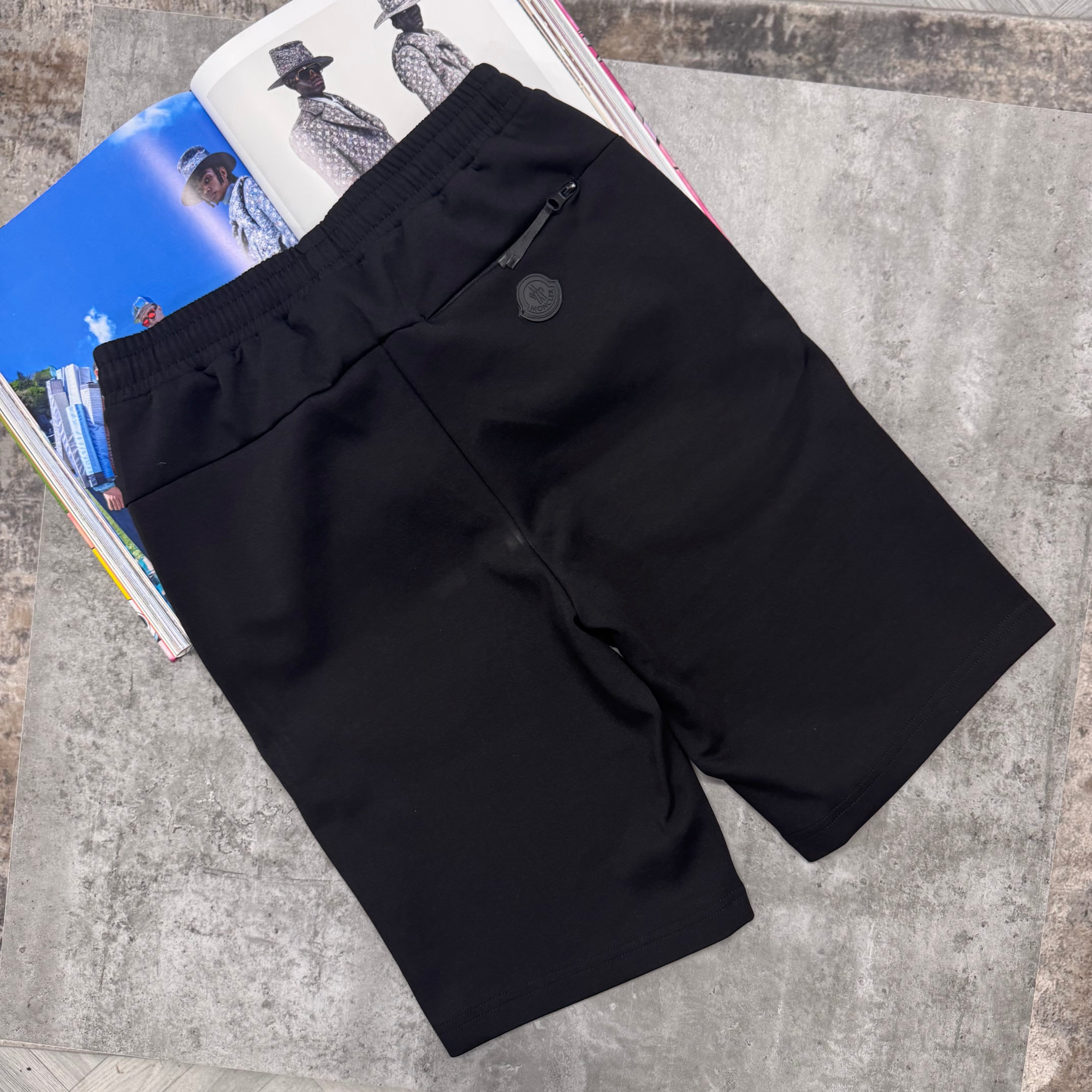 MNCLR INDUSTRIES COTTON SHORTS - BLACK