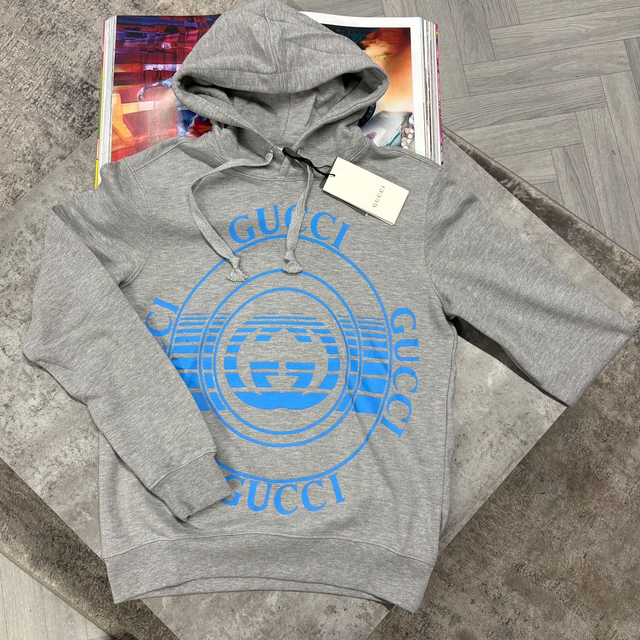 GCI LOGO HOODIE - GREY