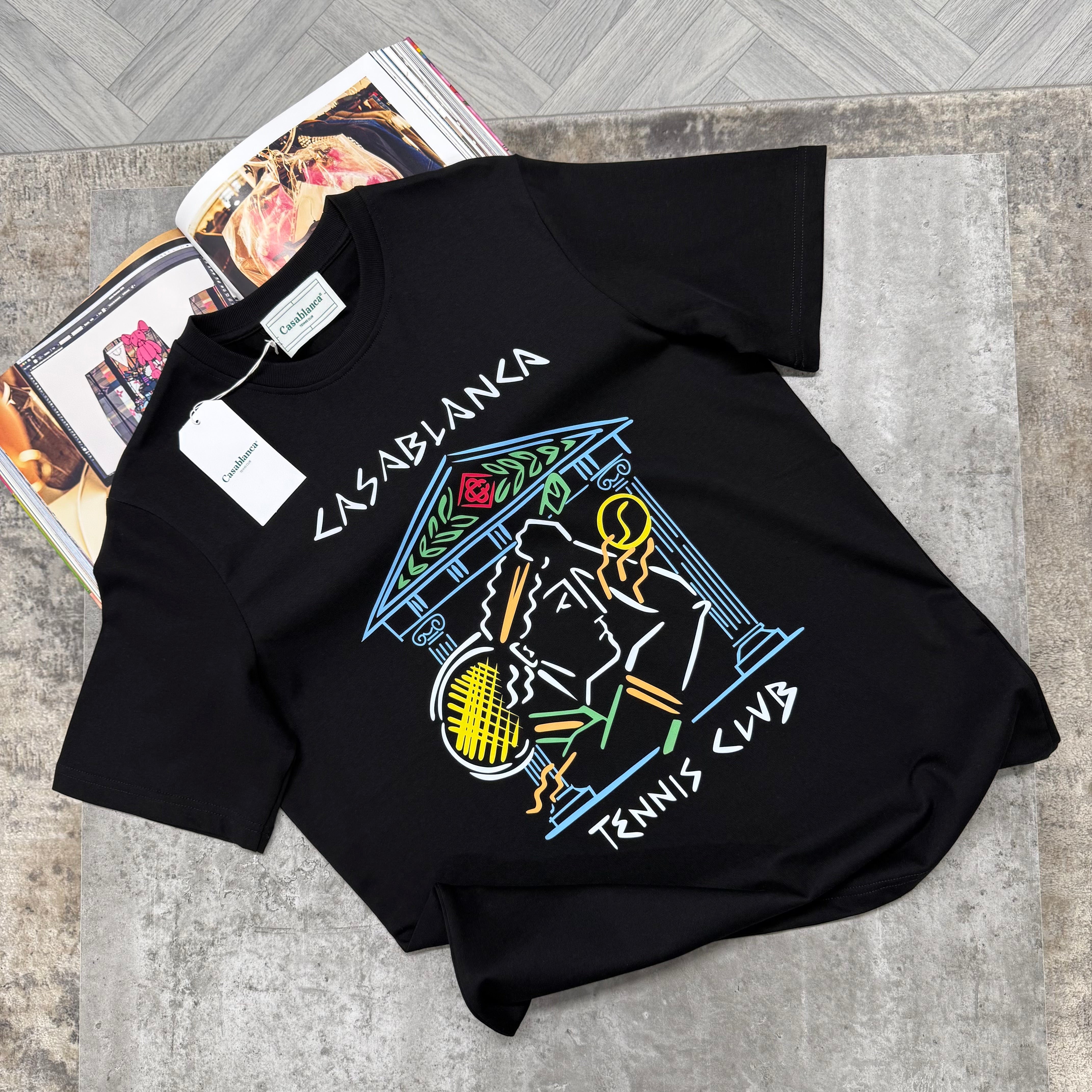 CB TEMPLE T SHIRT - BLACK